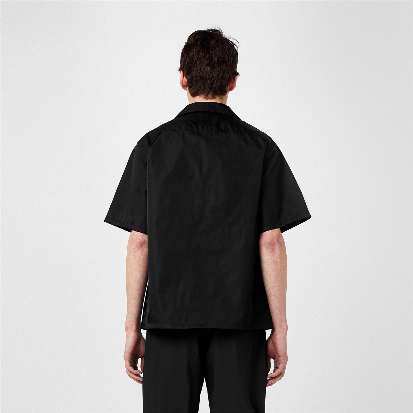 Prada PRADA Short-Sleeved Re-Nylon Shirt Size US S / EU 44-46 / 1 - 4 Thumbnail