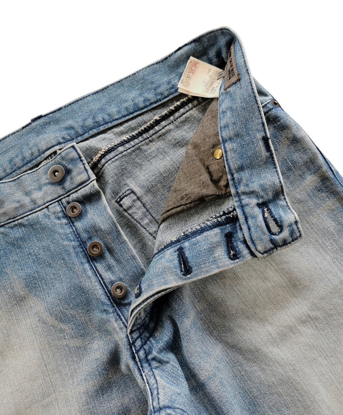 Japanese Brand Comme Ca Du Mode Men - Leather Back Pocket Size US 32 / EU 48 - 8 Thumbnail