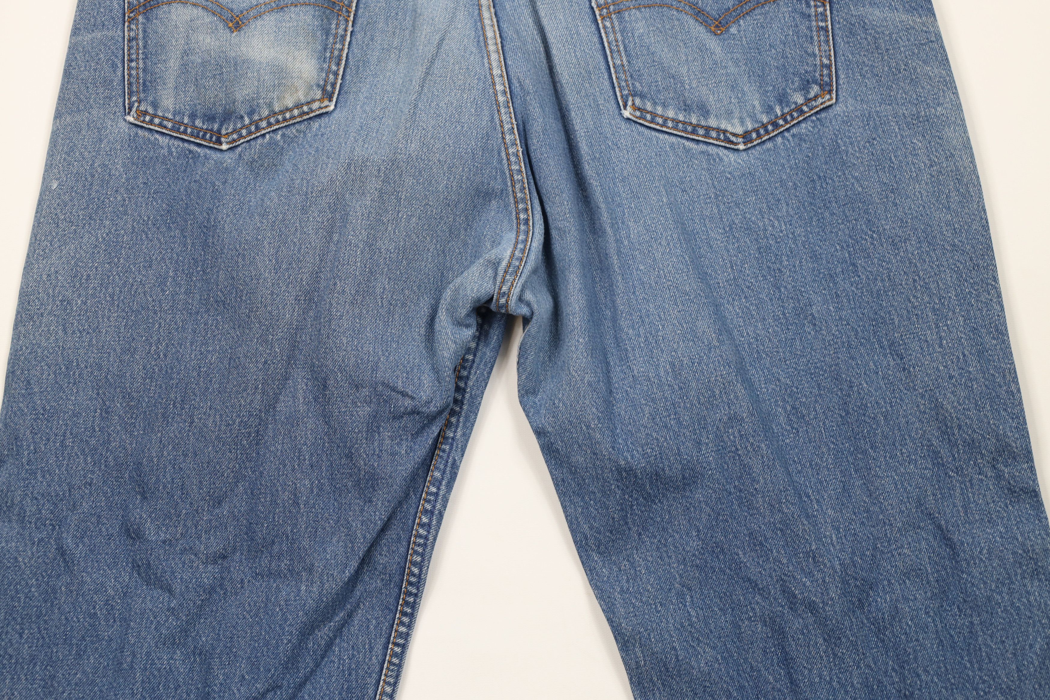 Levi's Vintage 90s Levis 505 Orange Tab Straight Leg Denim Jeans Size US 40 / EU 56 - 13 Thumbnail