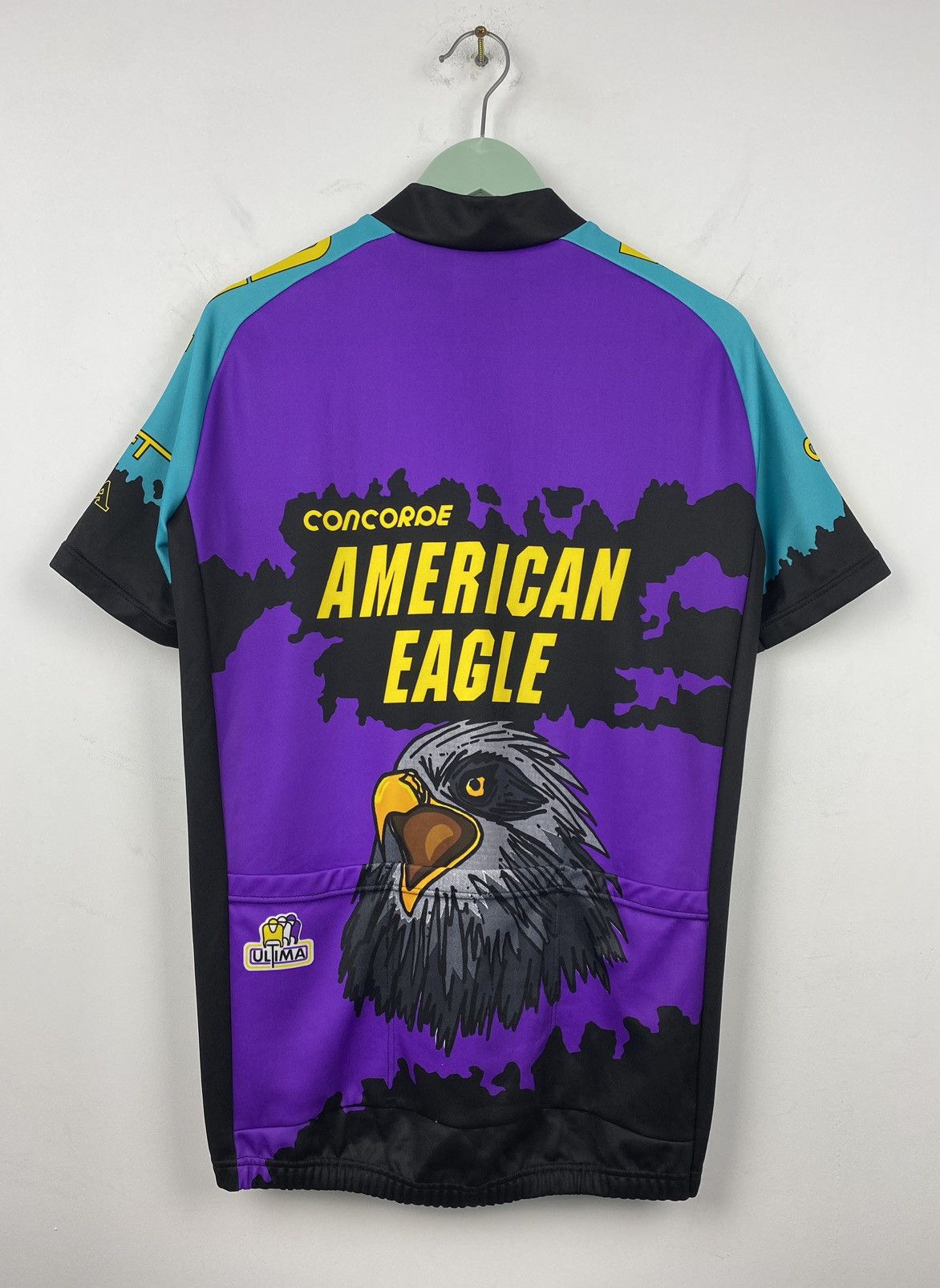 Bicycle Vintage American Eagle Ultima Cycling Jersey Continental Size US L / EU 52-54 / 3 - 6 Thumbnail