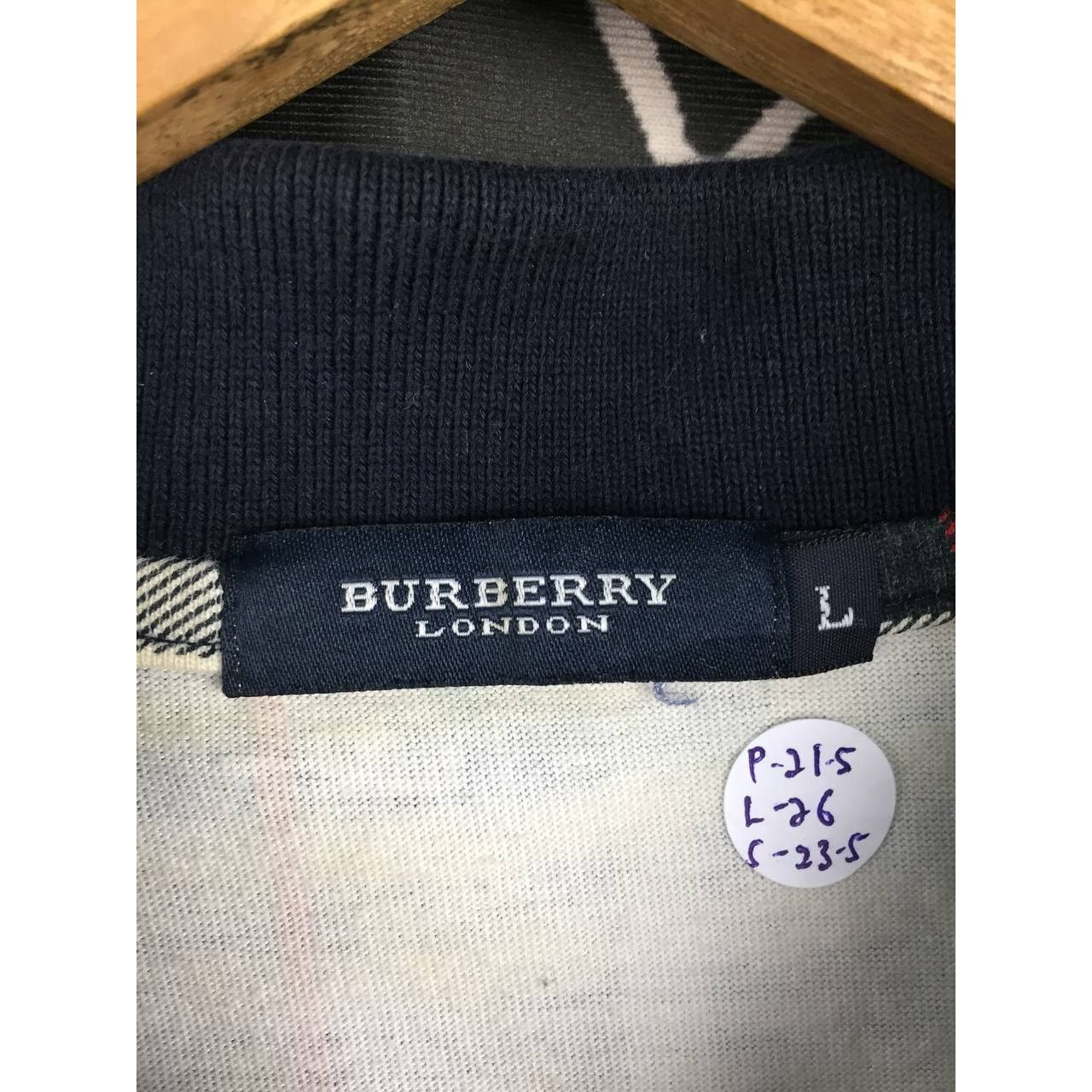 Burberry Vtg Burberry London Nova Check Longsleeve Polo Tee Size US L / EU 52-54 / 3 - 17 Thumbnail