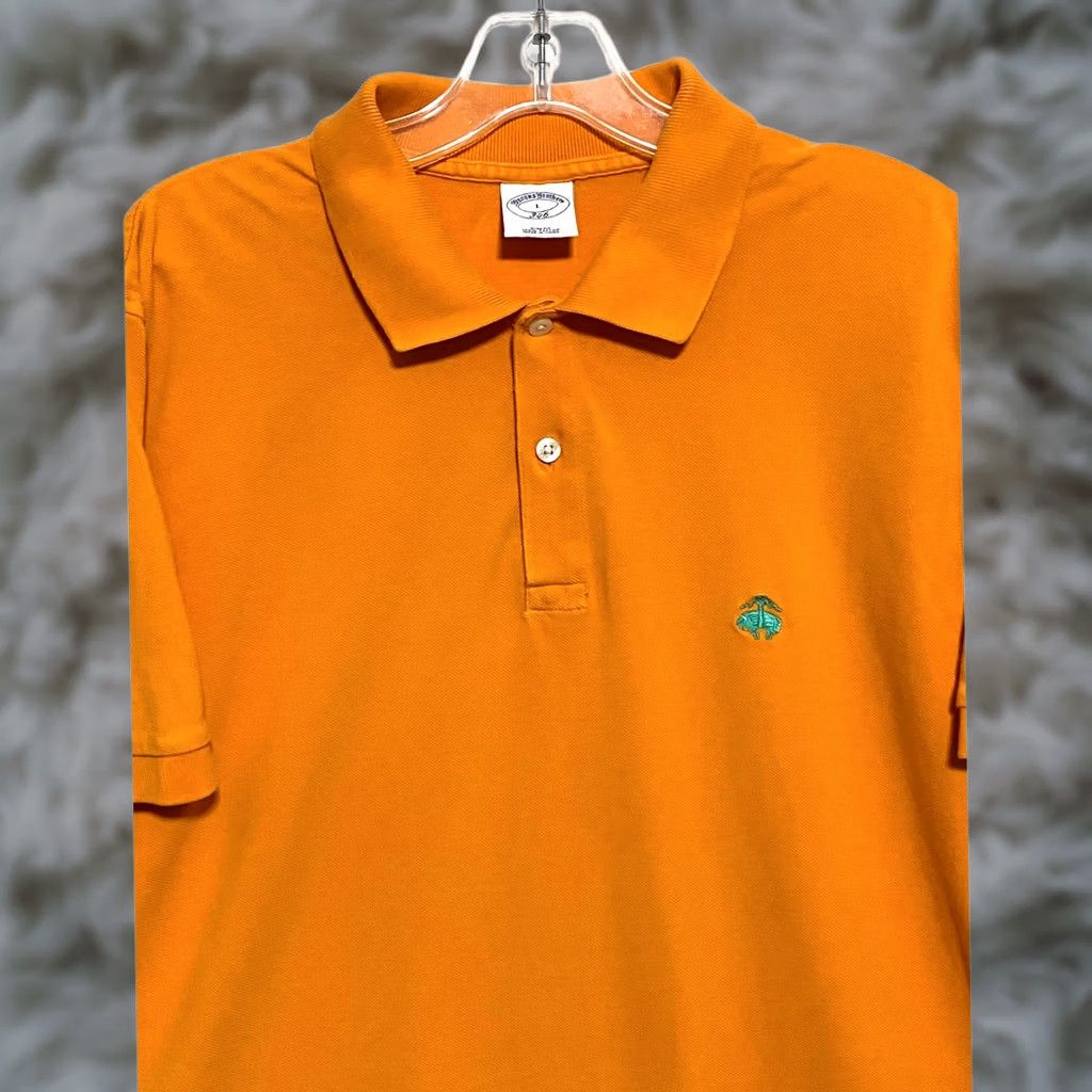 Brooks Brothers Brooks Brothers Polo Shirt Slim Fit Men L Orange Golf Office Preppy Academia Shirt Mens Slim Polo 100% Cotton Short Sleeve Knit Pullover Embroidered Size US L / EU 52-54 / 3 - 1 Thumbnail