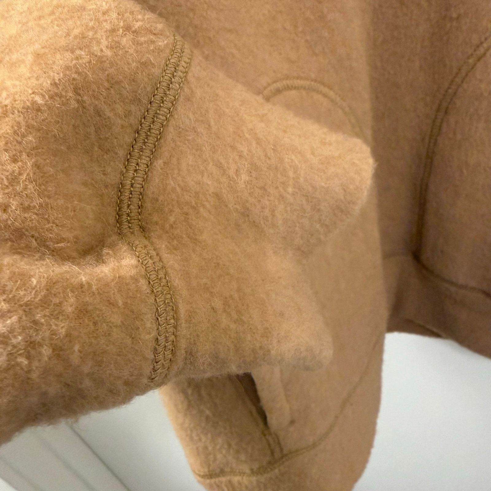 Junya Watanabe Junya Watanabe MAN Camel Hair Hoodie w/ Elbow Patches Japan Size US S / EU 44-46 / 1 - 5 Thumbnail