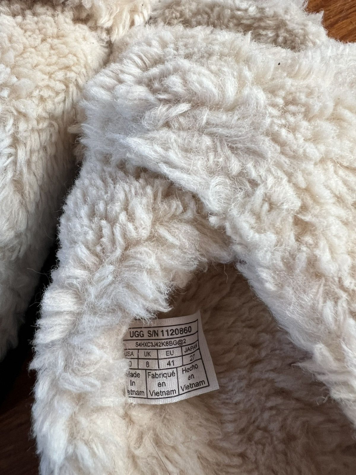 Ugg Ugh fleece lined platform slides Size US 10 / IT 40 - 8 Thumbnail