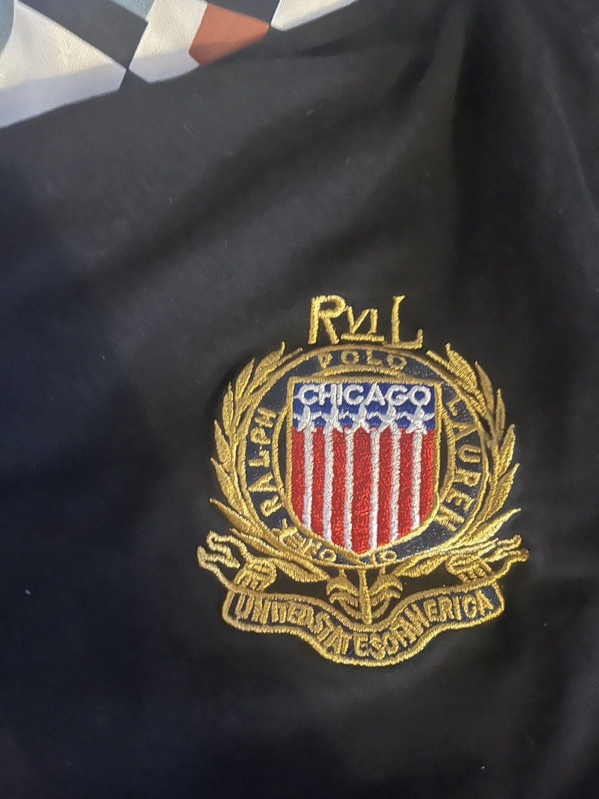 Polo Ralph Lauren Rare #3 black Chicago polo Size US M / EU 48-50 / 2 - 2 Thumbnail