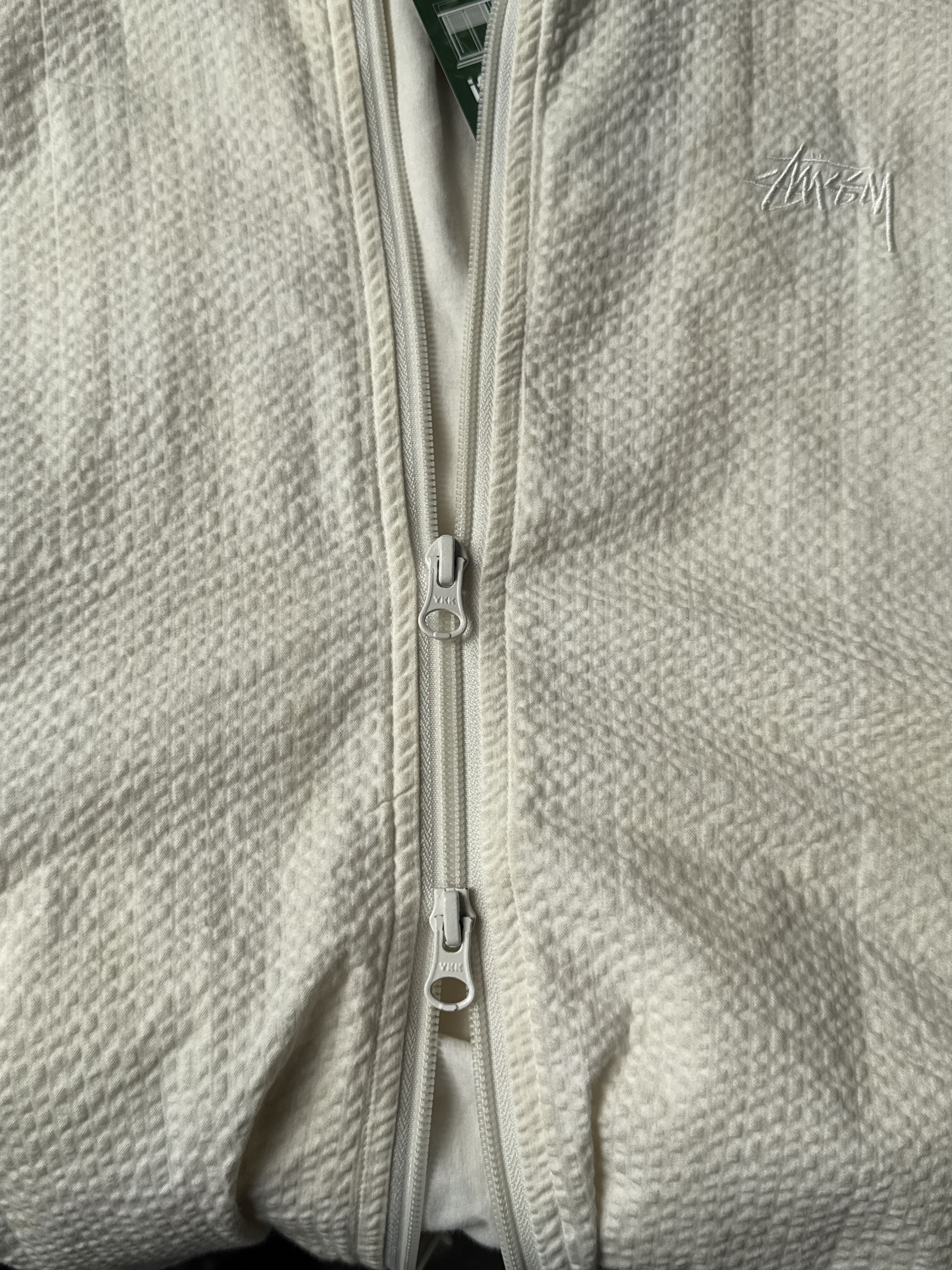 Stussy tussy Textured Waffle Knit Bomber/Zip Jacket Size US S / EU 44-46 / 1 - 3 Thumbnail
