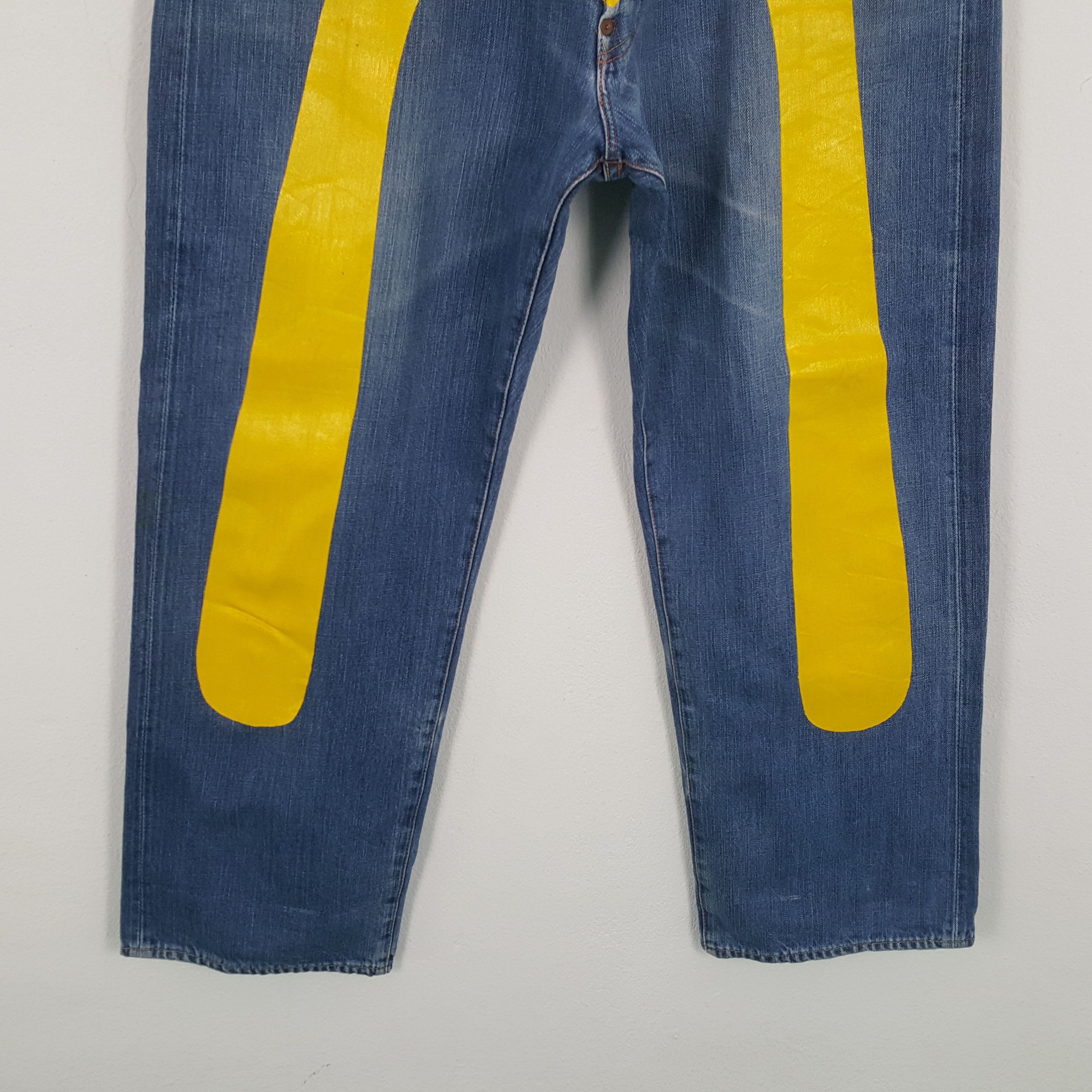 Evisu × Japanese Brand × Vintage Vintage EVISU Japanese Brand Daicock Custom Design Jeans Size US 36 / EU 52 - 3 Thumbnail