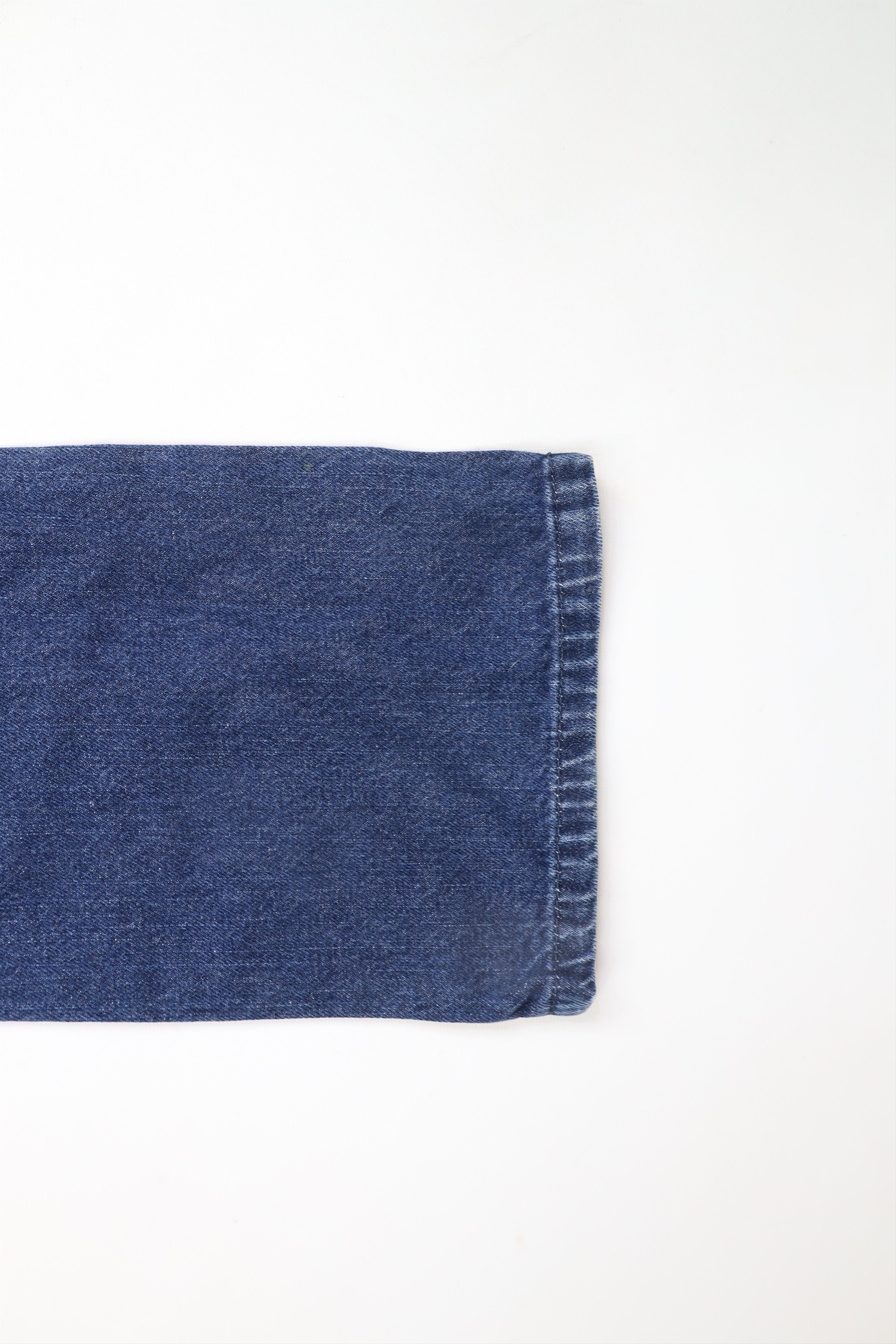 Tommy Hilfiger × Vintage Vintage Y2K 2001 Tommy Hilfiger Flared Wide Leg Denim Jeans Size 28" / US 6 / IT 42 - 13 Thumbnail