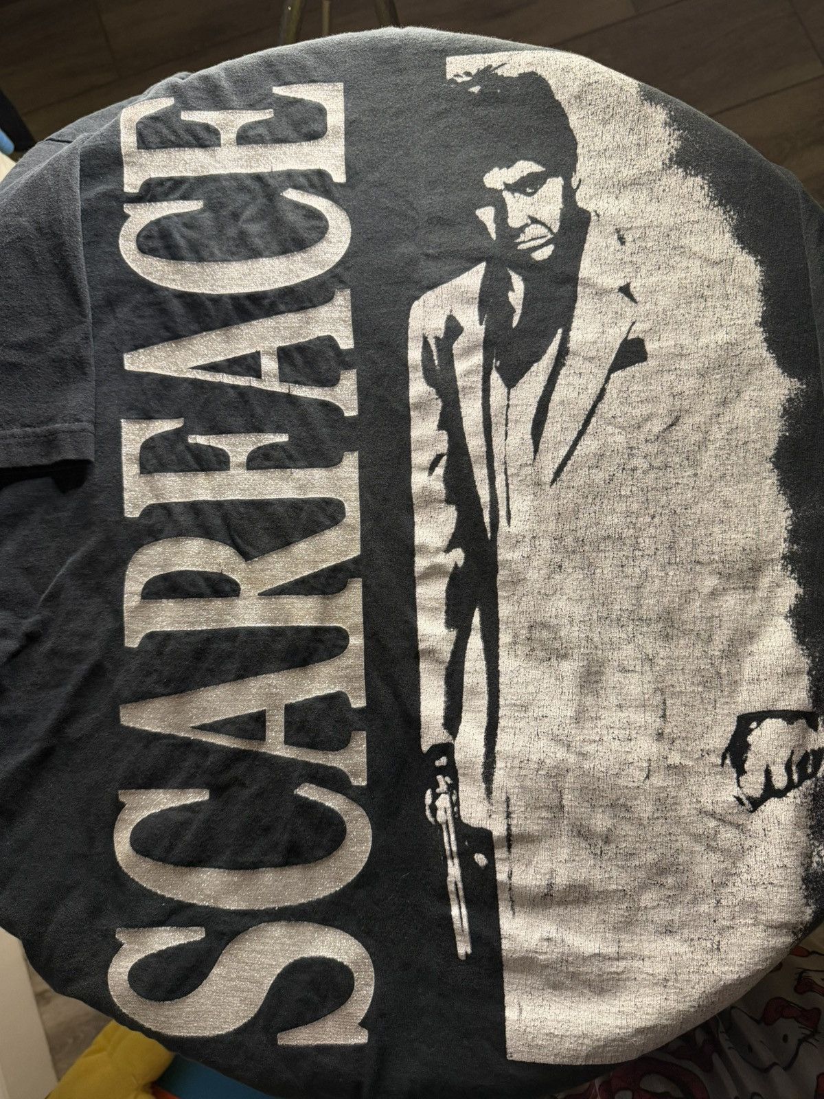 Vintage Vintage 1990s Scarface t-shirt Size US XXL / EU 58 / 5 - 4 Thumbnail