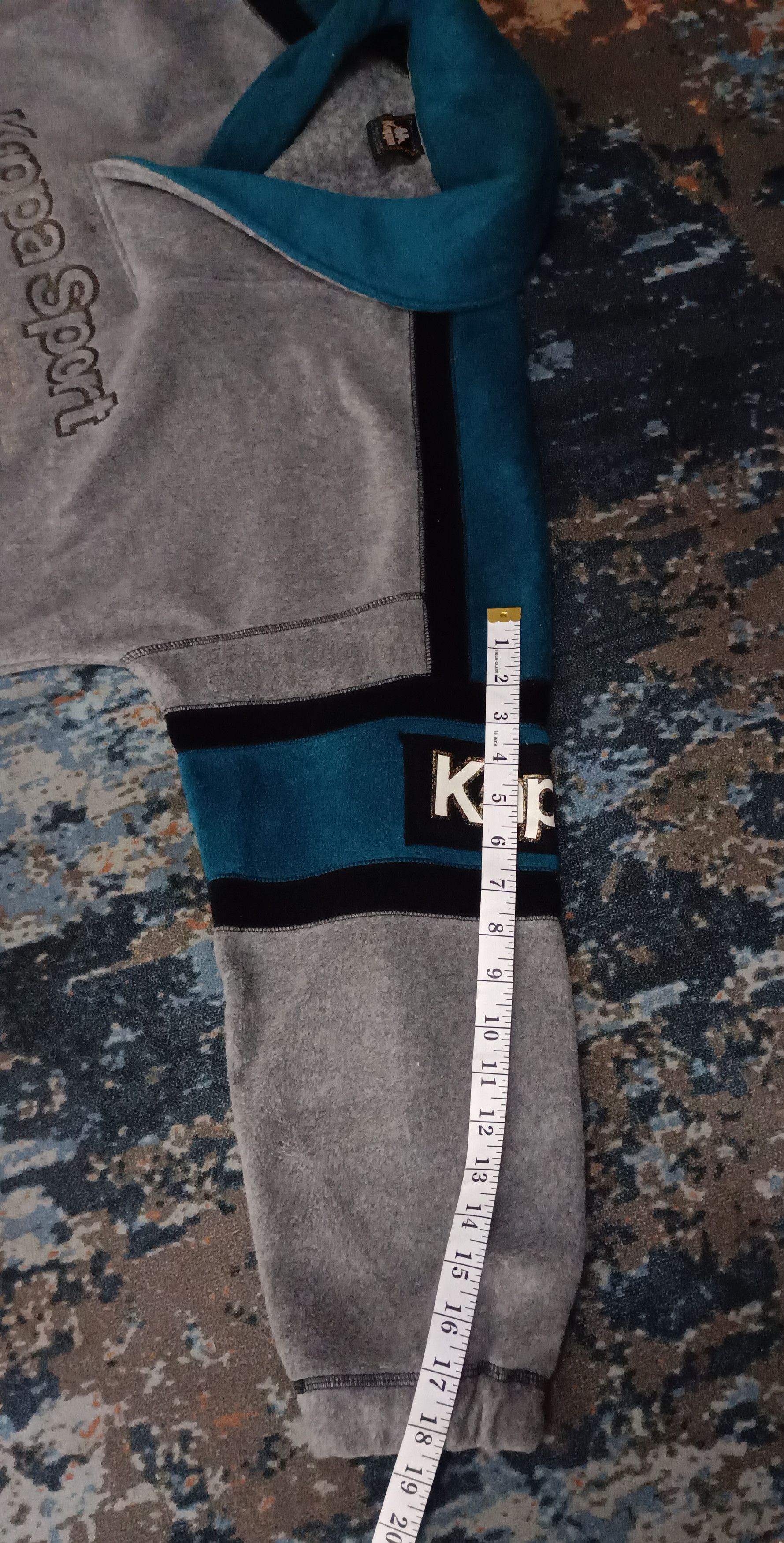 Kappa Vintage 90s Kappa Sport Spell Out Fleece Size US XL / EU 56 / 4 - 10 Thumbnail