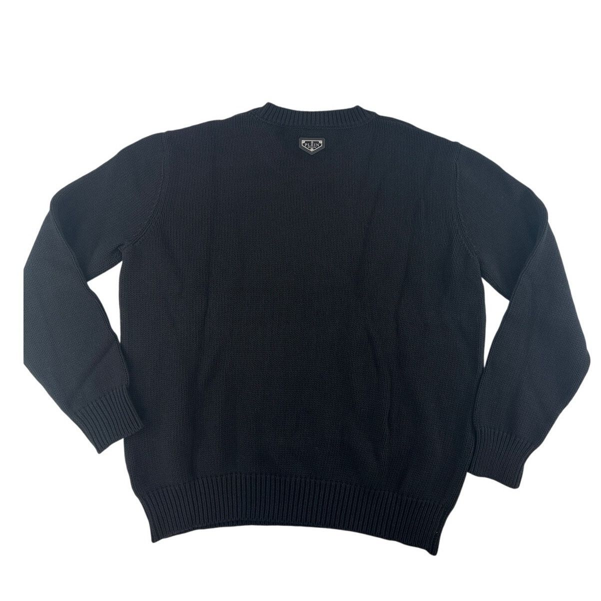 Philipp Plein Philipp Plein Blk Teddy Bear Round Neck Pullover Sweater XL Size US XL / EU 56 / 4 - 10 Thumbnail