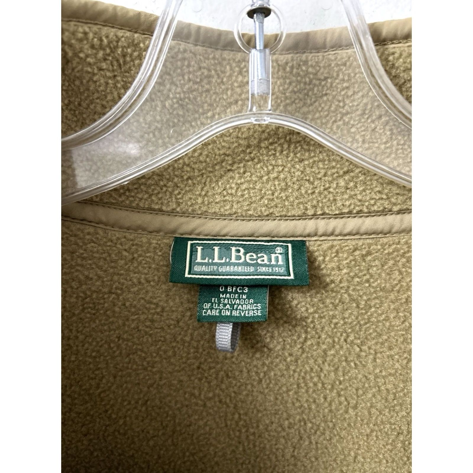 Vintage LL Bean Polartec Fleece Pullover Mens 2XL Tan Khaki Snap T Sweater Jacket 0BFC3 Size US XXL / EU 58 / 5 - 5 Thumbnail
