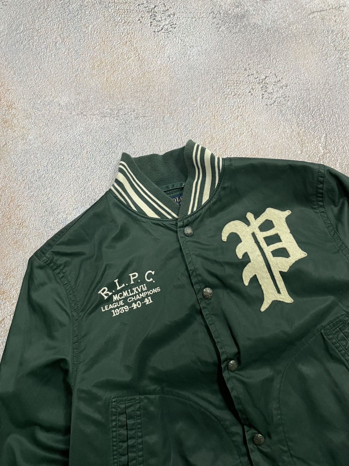 Polo Ralph Lauren Polo Ralph Lauren New York Nylon Bomber Jacket Size US XS / EU 42 / 0 - 3 Thumbnail