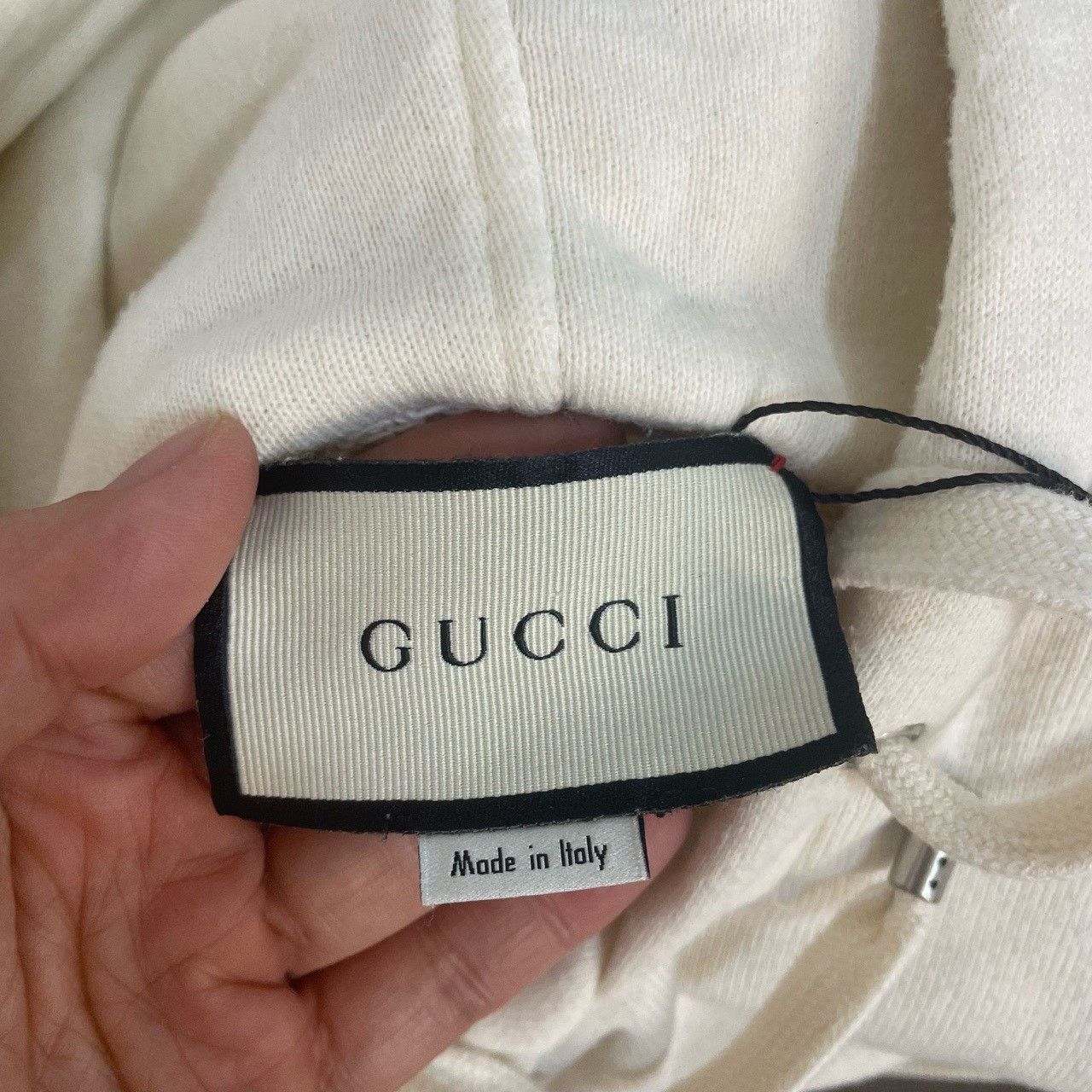 Gucci Gucci Beige vintage square hoodie 2501-Nextarrow Size US M / EU 48-50 / 2 - 5 Thumbnail