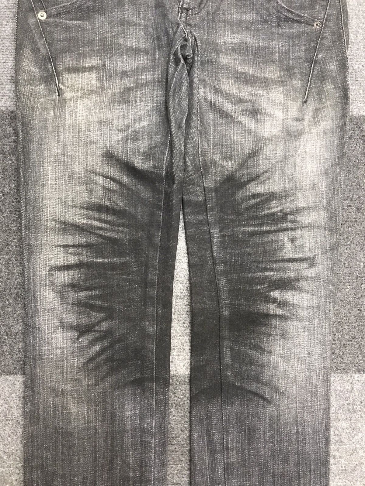 Tornado Mart 💥DESIGNER💥TORNADO MART JAPAN RARE FADES SKINNY DENIM F179 Size 28" / US 6 / IT 42 - 5 Thumbnail