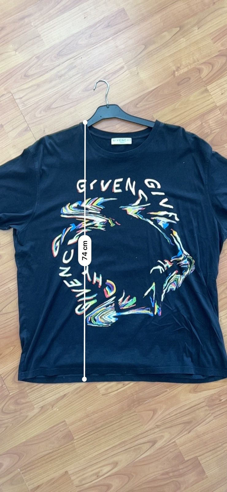 Givenchy Givenchy Glitch T-Shirt Size US XL / EU 56 / 4 - 6 Thumbnail