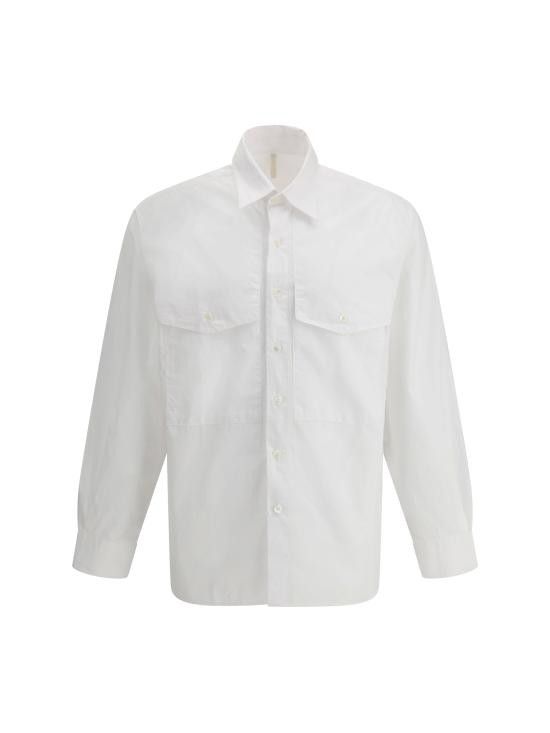 Sunflower SUNFLOWER Men Long Tops 1252 001 WHITE Size US S / EU 44-46 / 1 - 1 Thumbnail