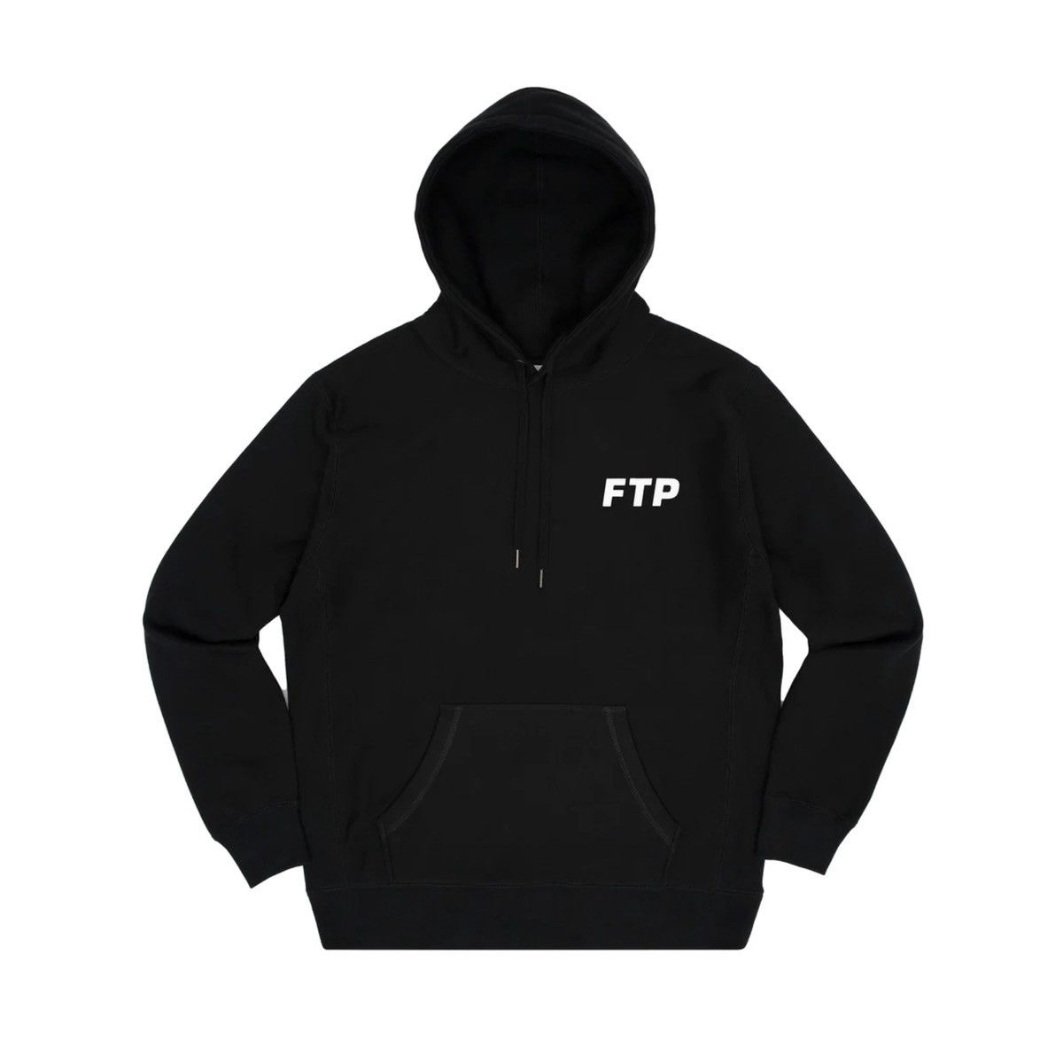 Fuck The Population FTP Flocked Logo Pullover Hoodie Black Size US M / EU 48-50 / 2 - 1 Thumbnail