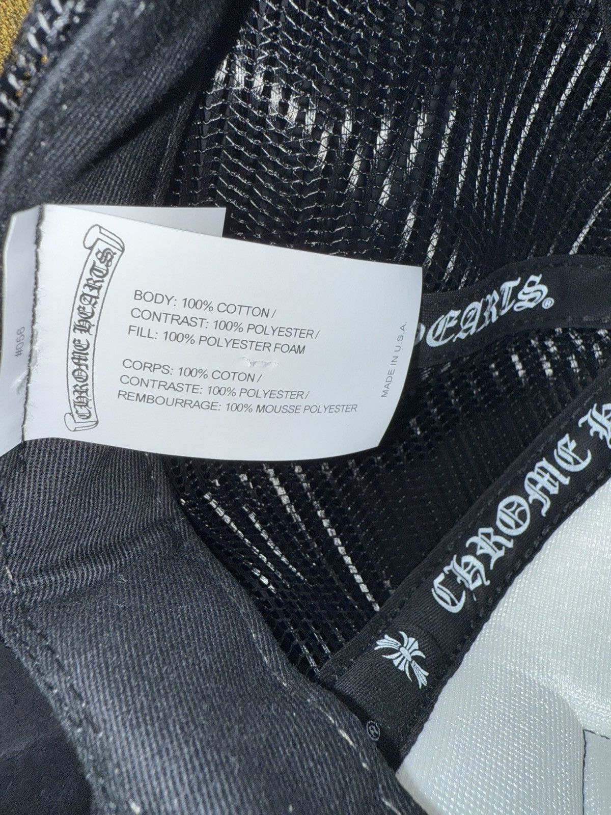 Chrome Hearts Chrome hearts exclusive “fuck Hollywood” trucker hat Size ONE SIZE - 5 Thumbnail