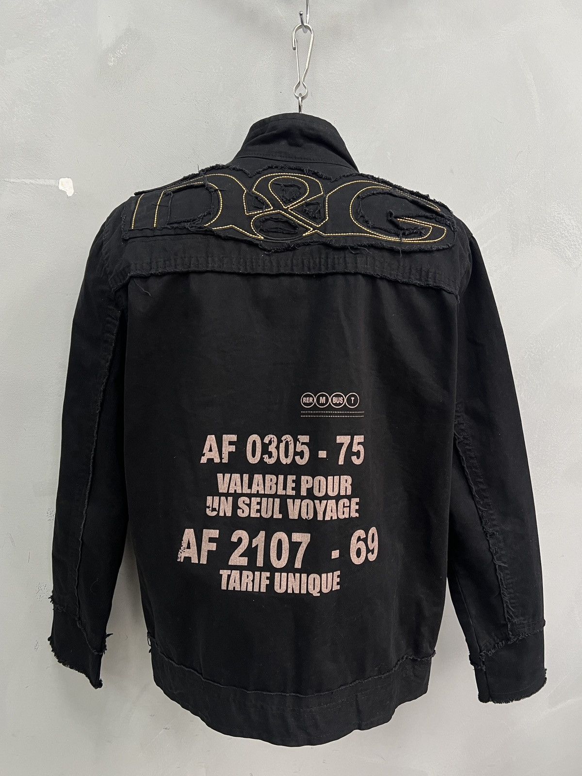 Dolce & Gabbana Dolce Gabbana archive FW 2005 distressed racing jacket y2k Size US M / EU 48-50 / 2 - 1 Thumbnail