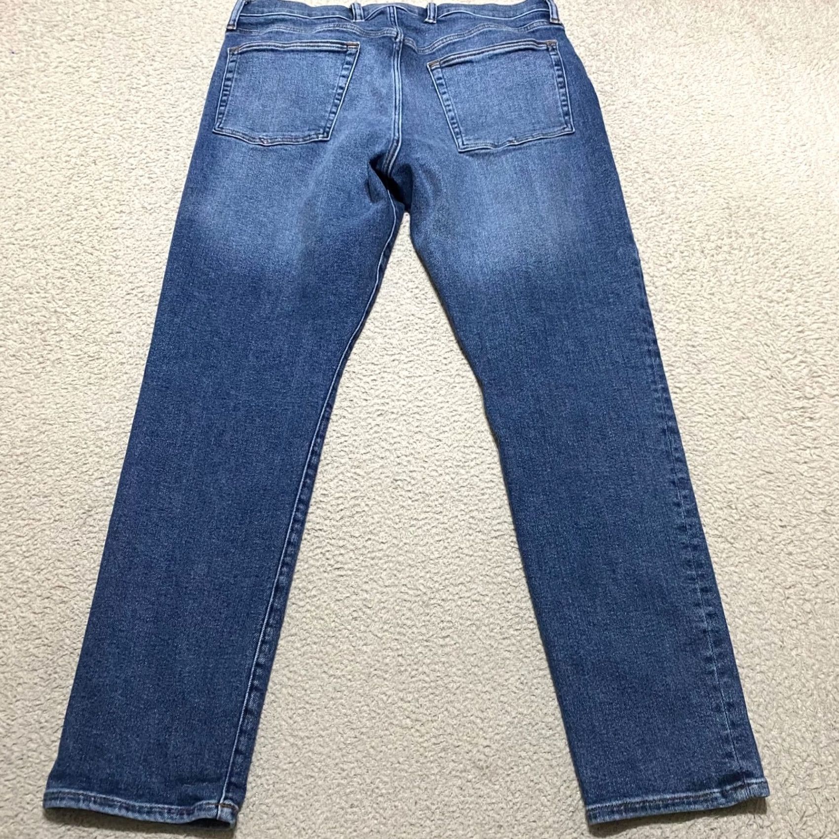 Gap Gap Jeans Men 36x30 Blue Denim Skinny Mid Rise Gapflex Shirt Jeans Mens 90s Vintage No Size US 36 / EU 52 - 2 Thumbnail