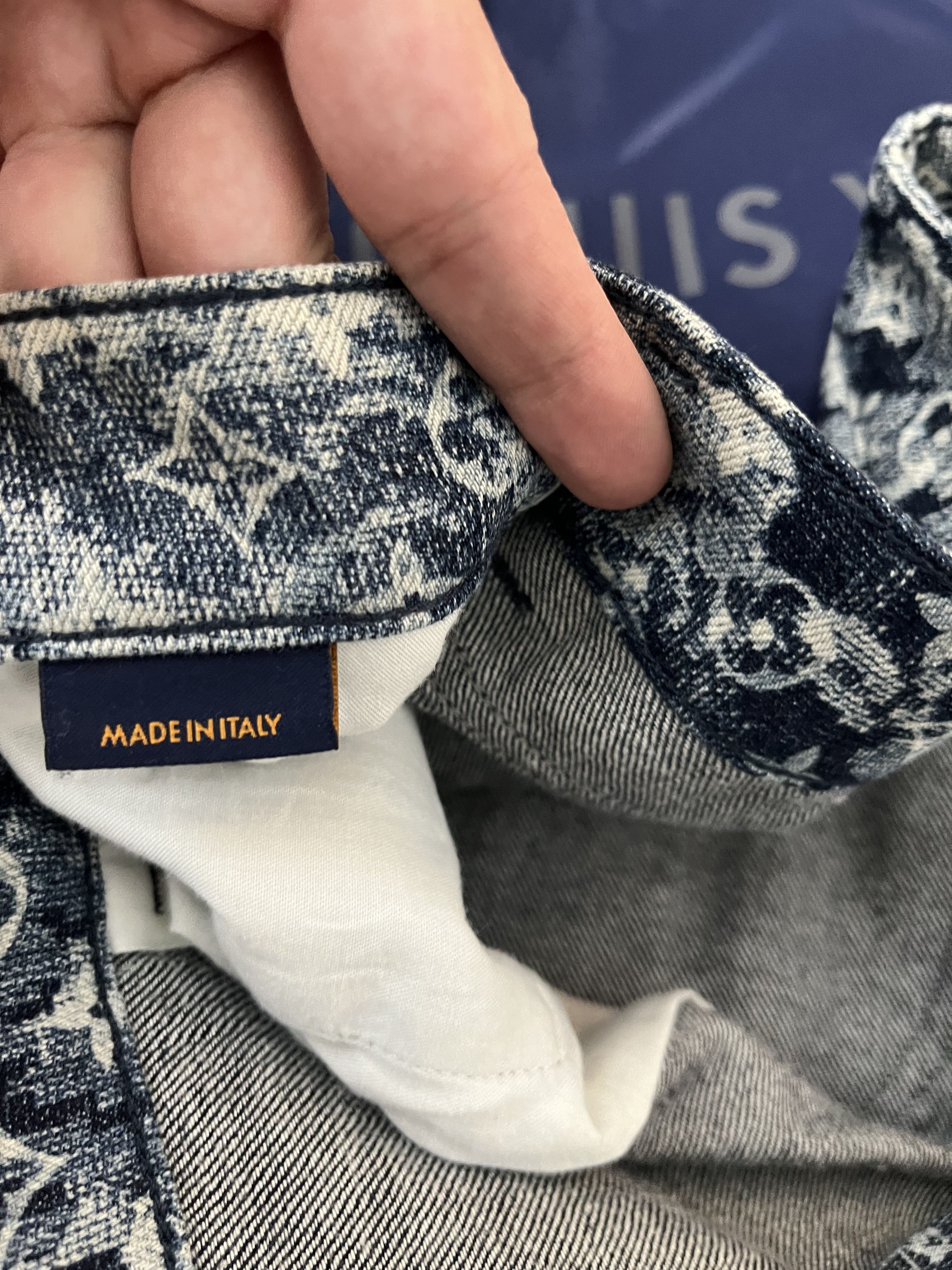 Louis Vuitton Louis Vuitton Virgil Abloh Tapestry Denim Jeans Size 32 Size US 32 / EU 48 - 5 Thumbnail