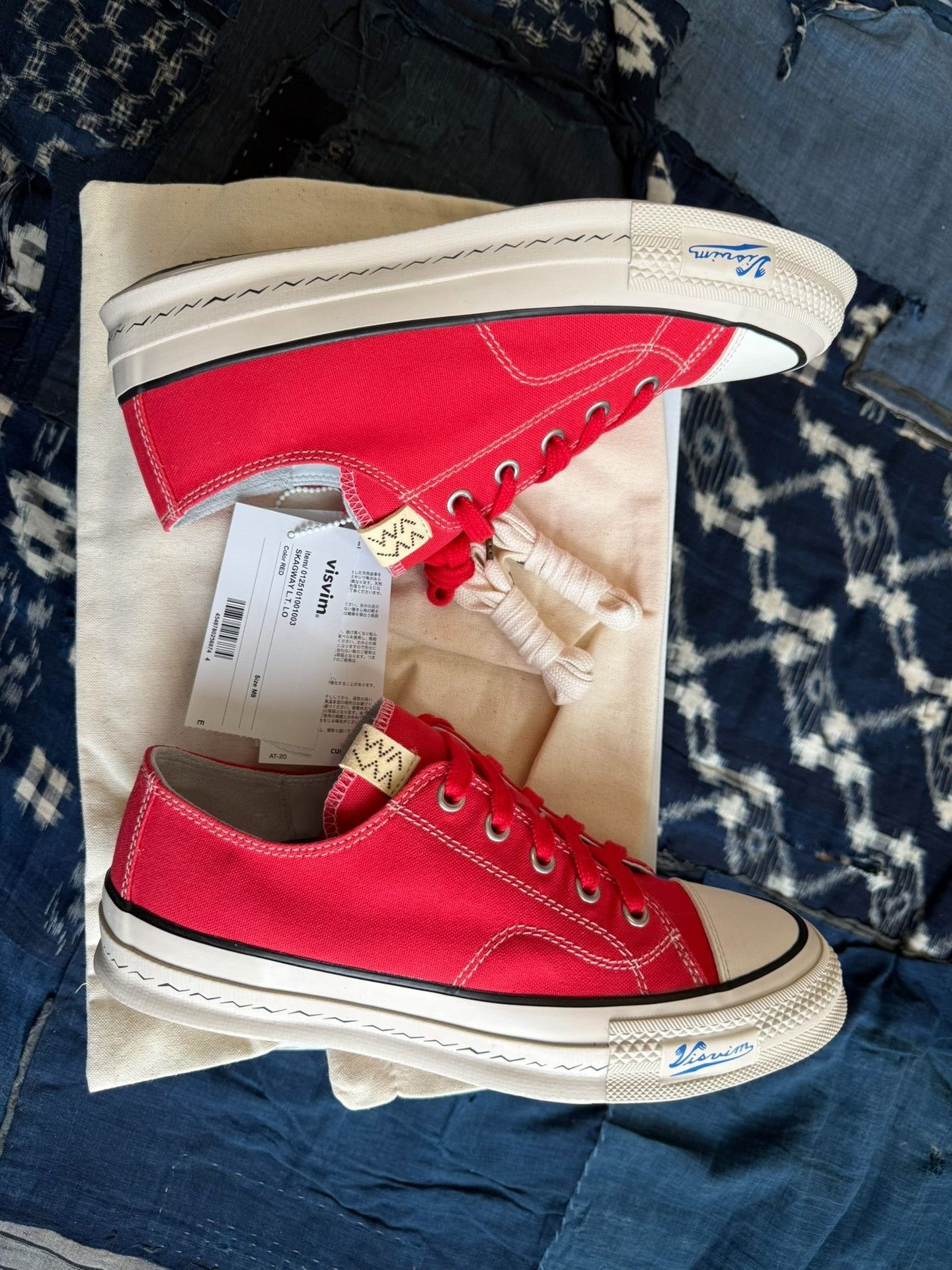 Visvim VISVIM 25SS SKAGWAY L.T.LO Low-Top Canvas Size US 8 / EU 41 - 3 Thumbnail