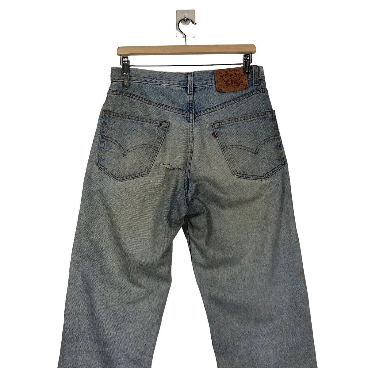 Levi's 🔥VINTAGE DENIM JEANS TROUSERS LEVI’S 550 Size US 32 / EU 48 - 10 Thumbnail