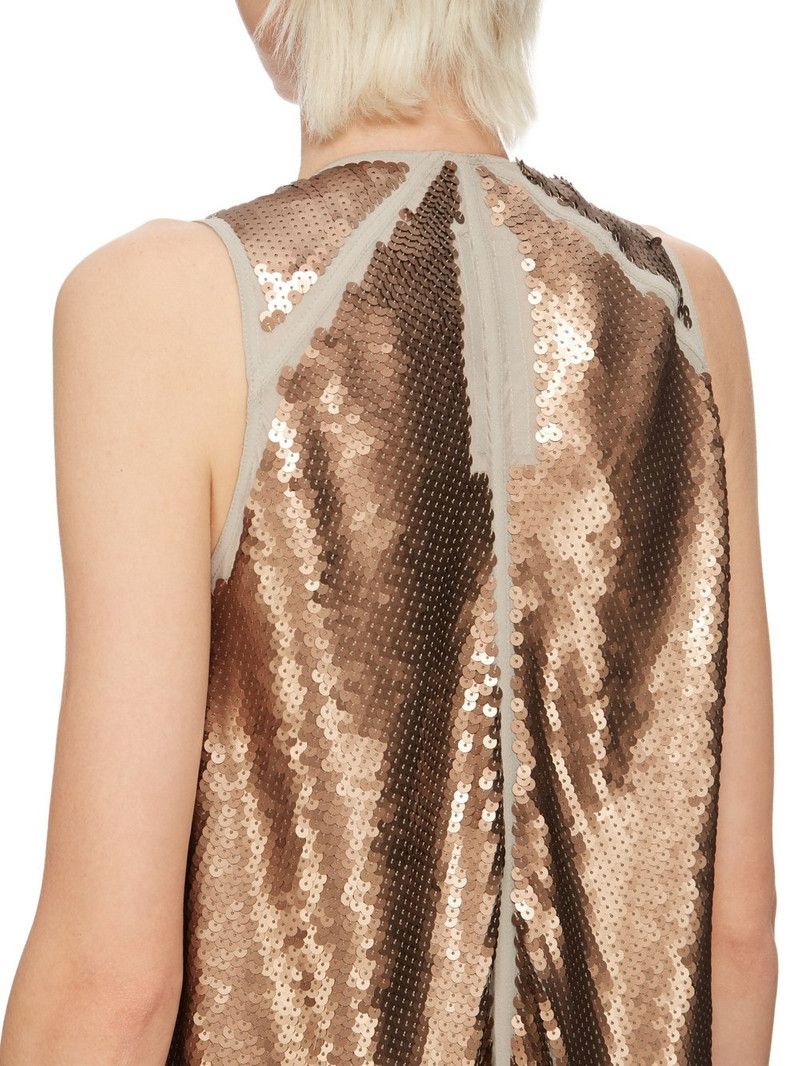Rick Owens o1y0126 Maxi Dress in Brown Size S / US 4 / IT 40 - 5 Thumbnail