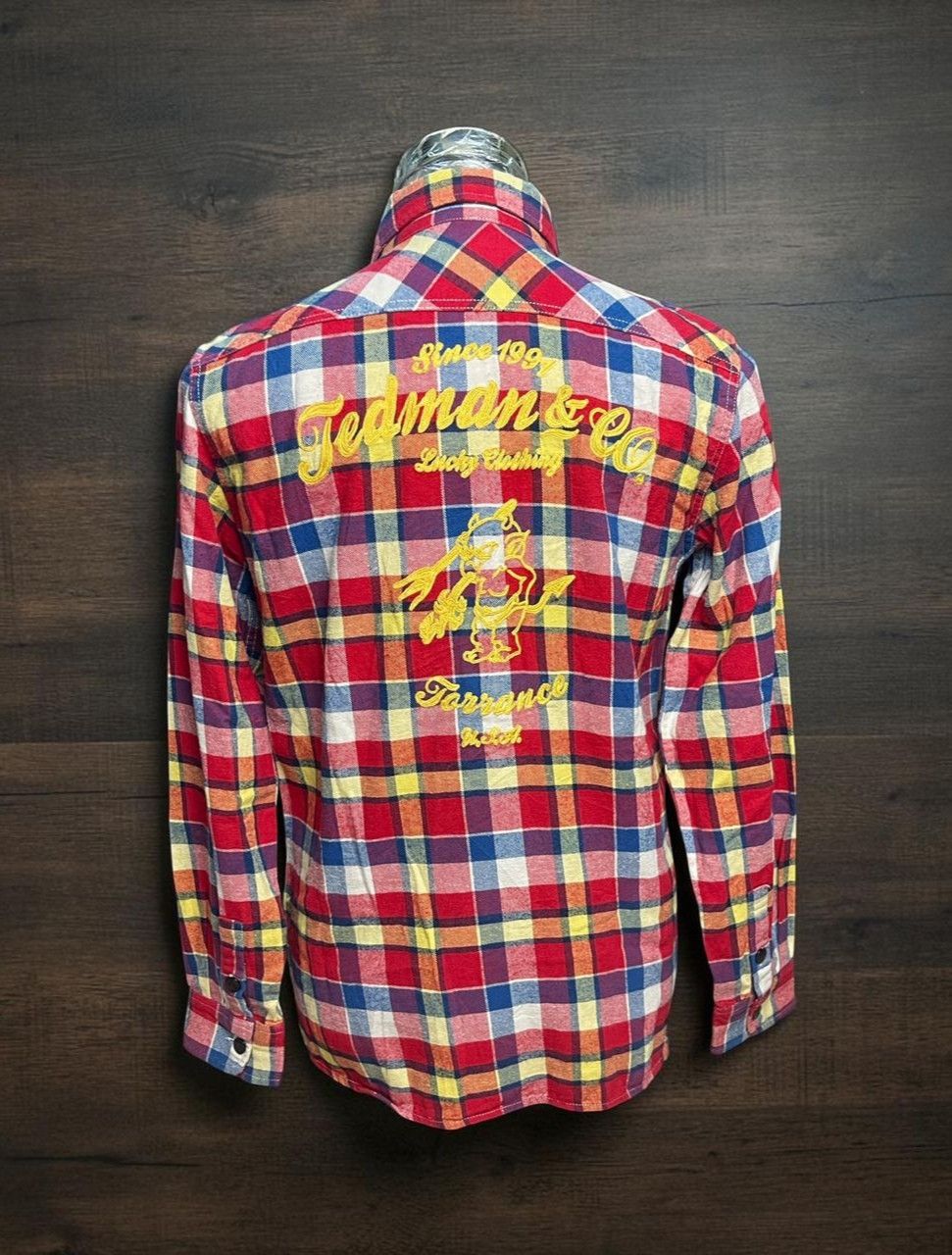 Tedman Tedman Company Embroidery Flannel Button Up Size US M / EU 48-50 / 2 - 2 Thumbnail