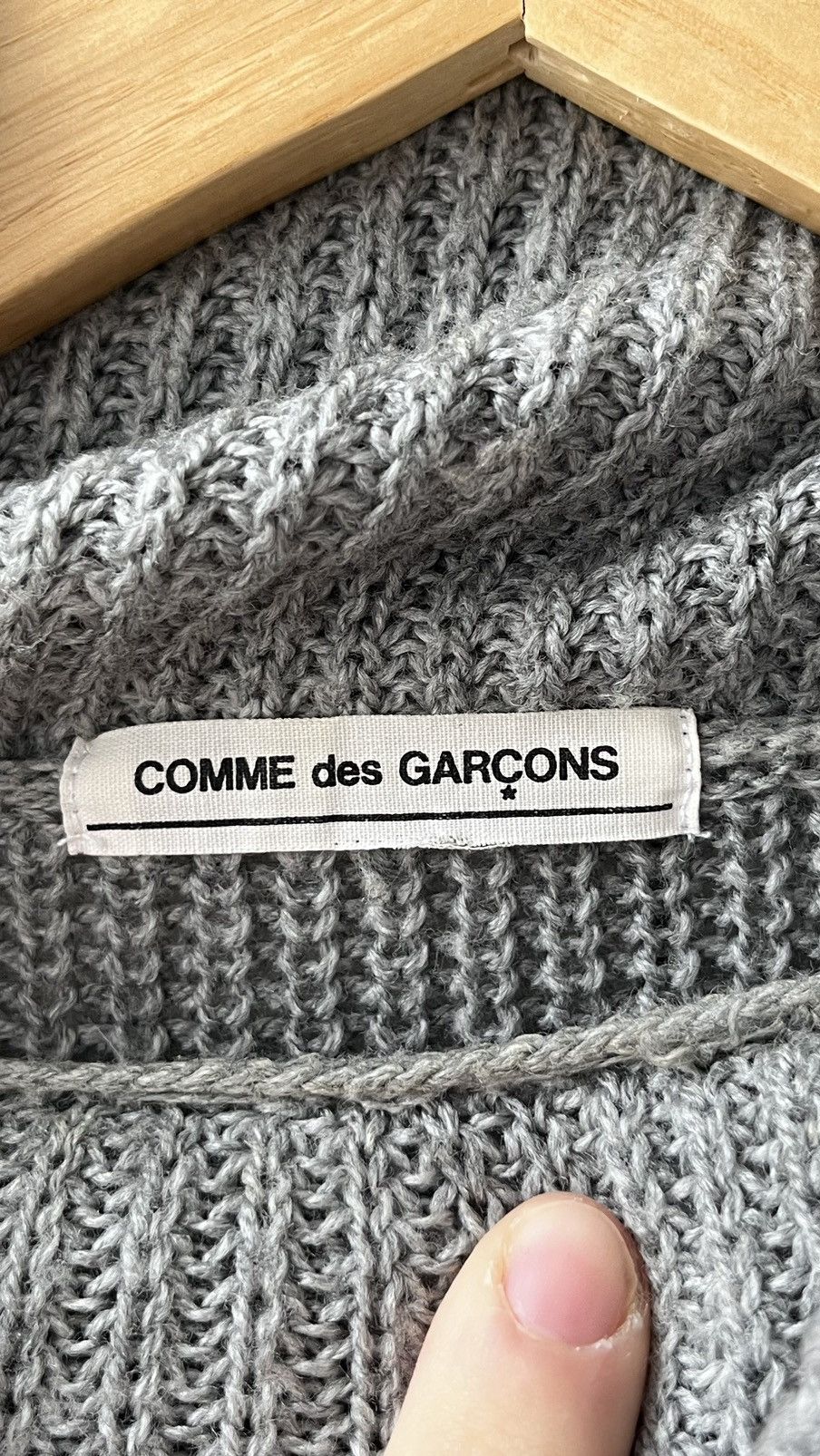 Comme des Garcons × Vintage Vintage sweeter Comme des garsons Size M / US 6-8 / IT 42-44 - 3 Thumbnail