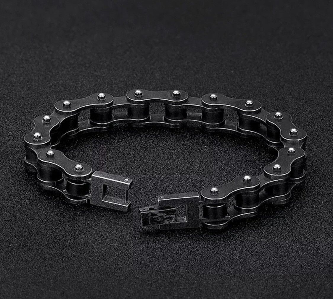 Jewelry Bike Chain Bangle Bracelet Size ONE SIZE - 5 Thumbnail