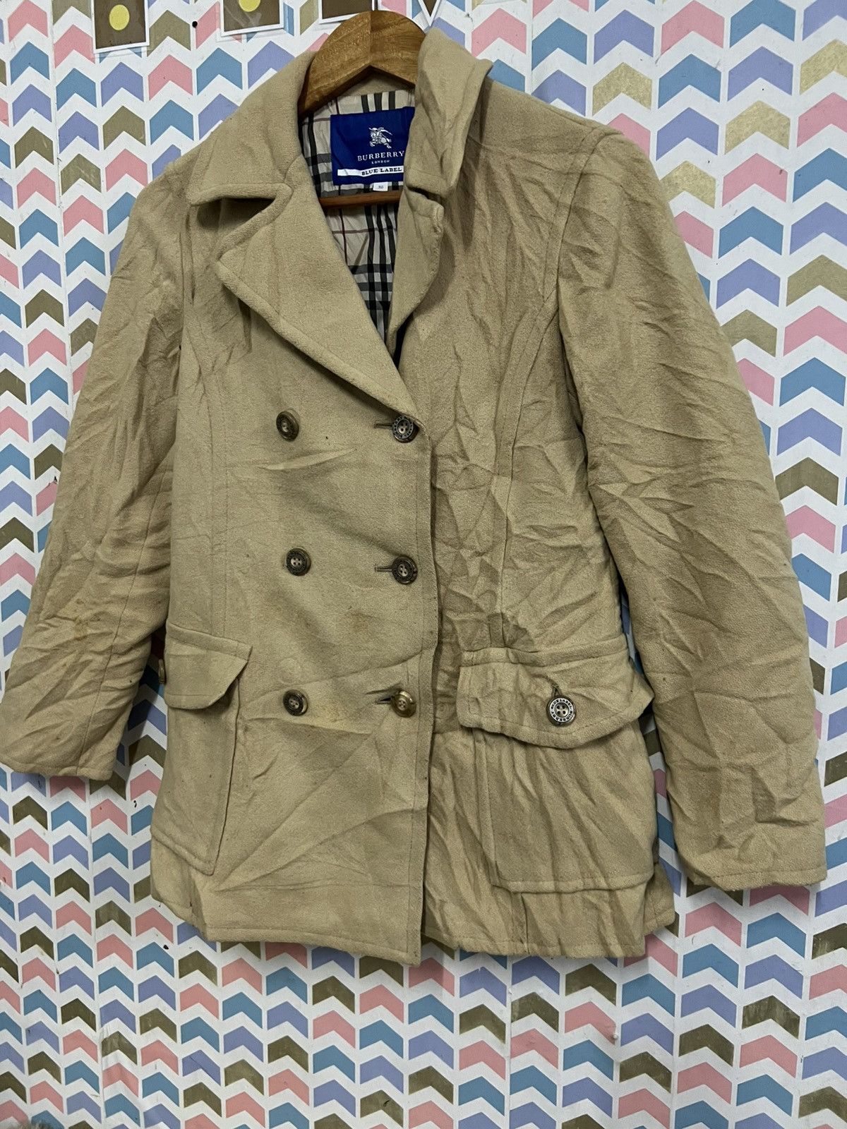 Burberry VINTAGE BURBERRY Size S / US 4 / IT 40 - 3 Thumbnail