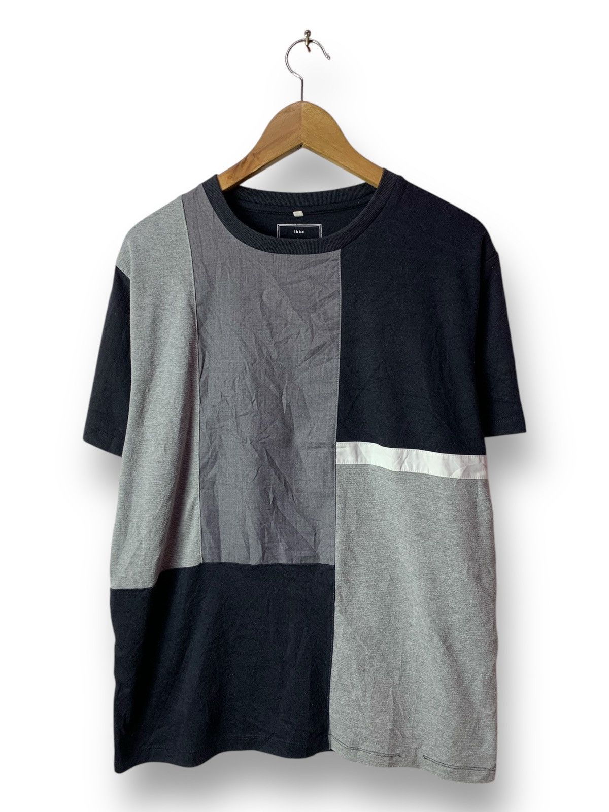 Japanese Brand 🔥Japanese Brand Ikka Patchwork Multicuts Style Tee Size US L / EU 52-54 / 3 - 1 Thumbnail