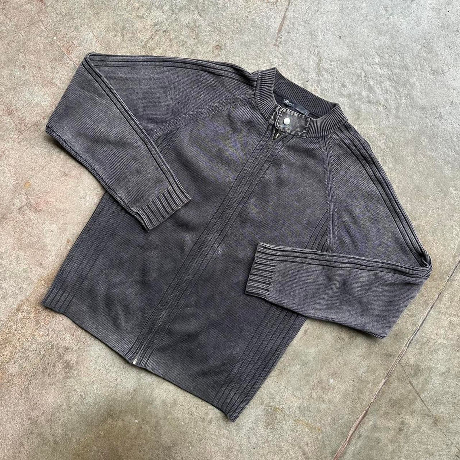 Other Jules Zip Up Sweater Dark Grey Faded Size L / US 10 / IT 46 - 2 Thumbnail
