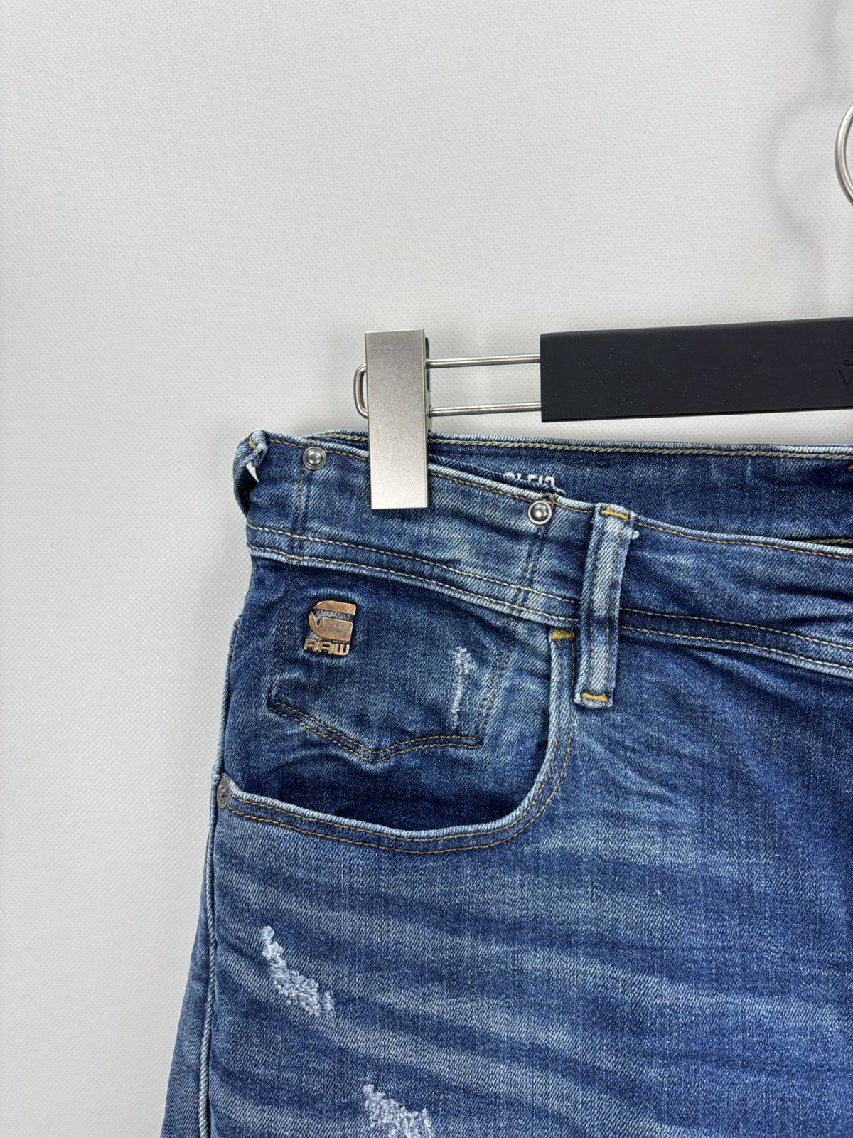G-Star Mens jeans G Star Raw Size 34 Color Blue Size US 34 / EU 50 - 5 Thumbnail