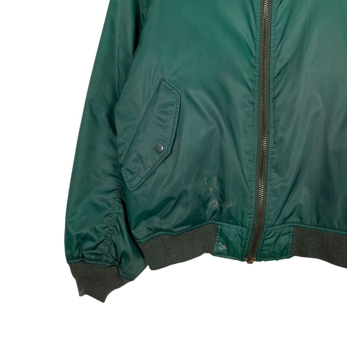 Vintage PHANTOM MILITARY MA1 Bomber Jacket Flight Jacket #2334-C104 Size US L / EU 52-54 / 3 - 3 Thumbnail