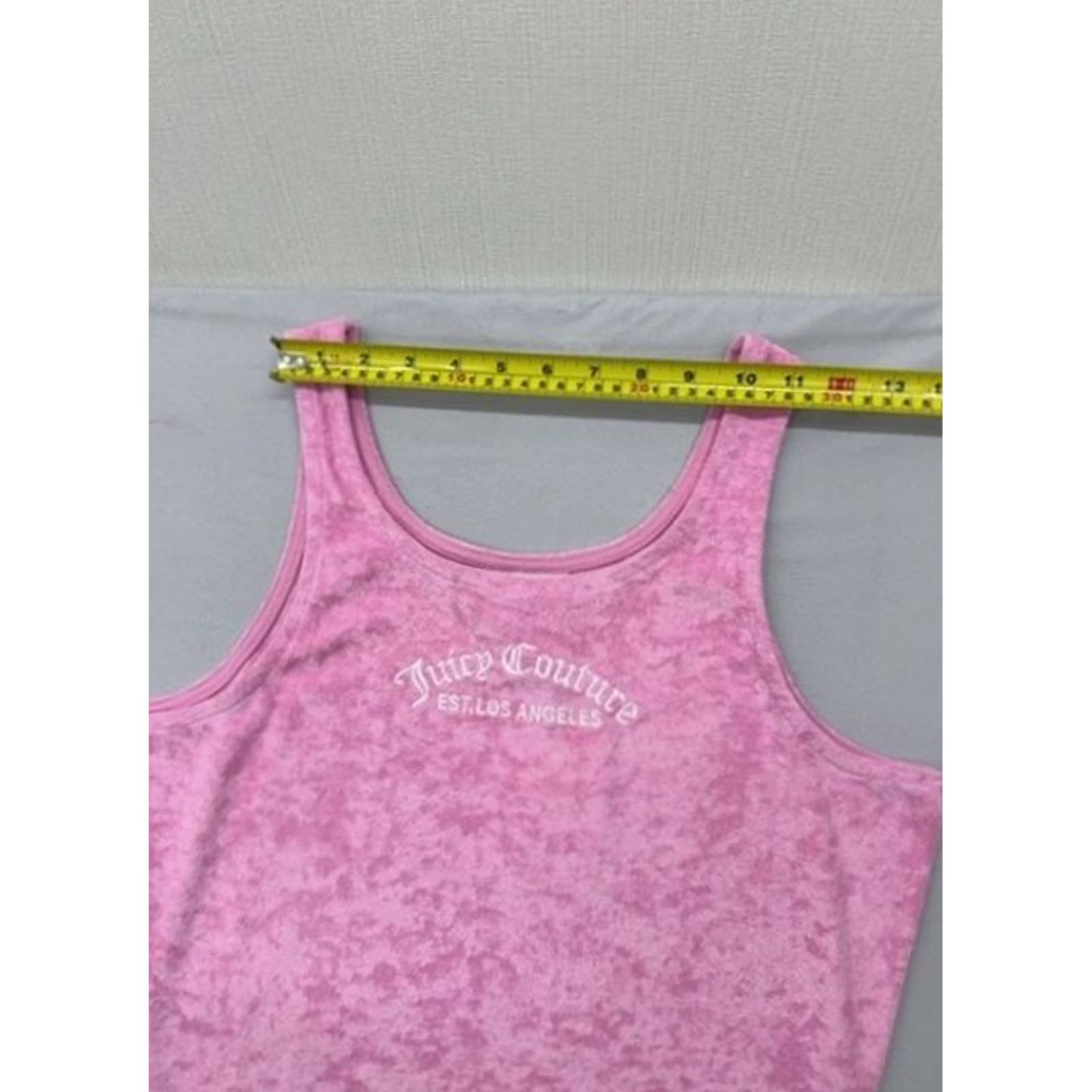 Juicy Couture Juicy Couture Pink Tank Dress M Terry Scoop Neck Women Casual Size M / US 6-8 / IT 42-44 - 6 Thumbnail