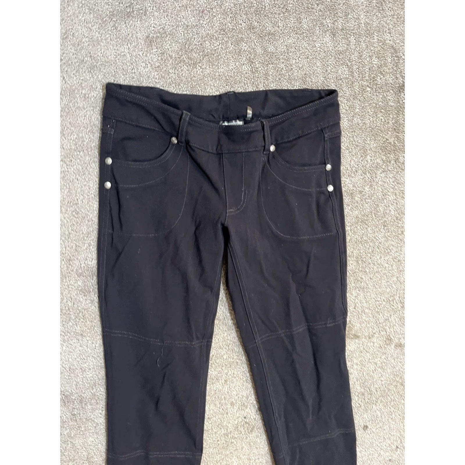 Athleta Athleta Women's Black Classic Jegging Slim Leg Pants Style #818620 Size Small Black Size 28" / US 6 / IT 42 - 2 Thumbnail