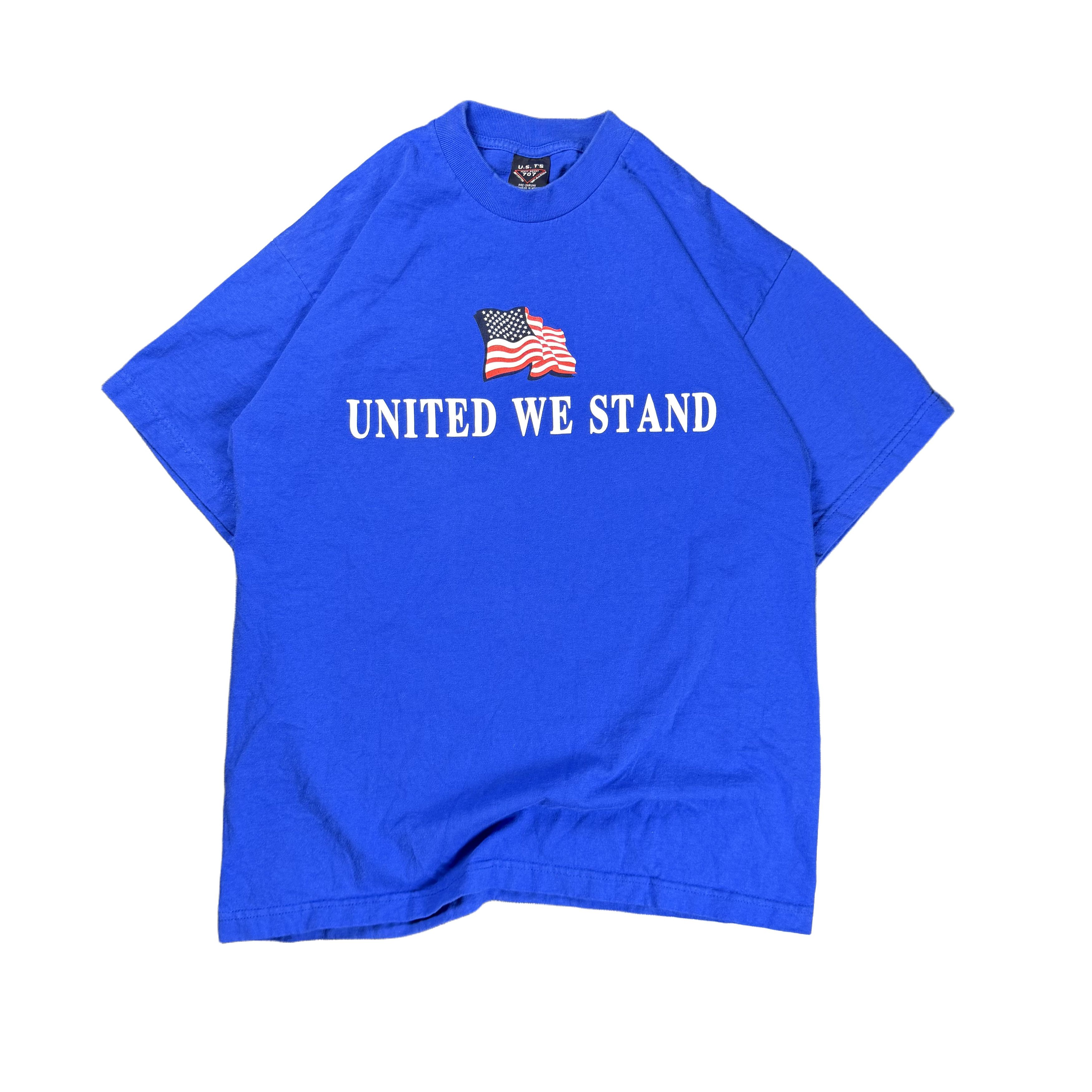 Vintage Vintage Y2K US T’s United We Stand Tee Shirt Large Blue Size US L / EU 52-54 / 3 - 1 Thumbnail