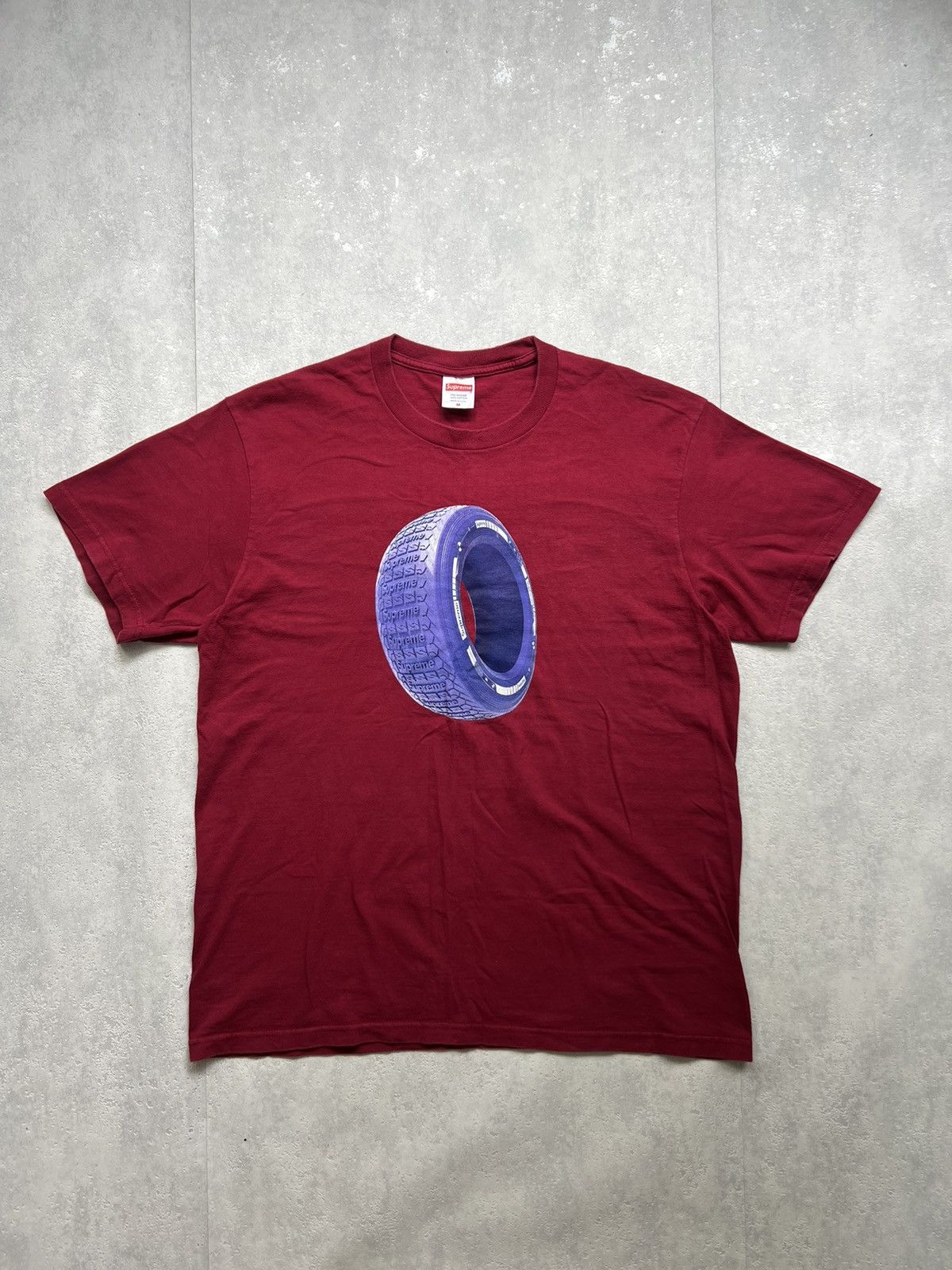 Supreme 00’s SUPREME TIRE Y2K BIG LOGO RARE VINTAGE TEE Y2K Size US M / EU 48-50 / 2 - 1 Thumbnail