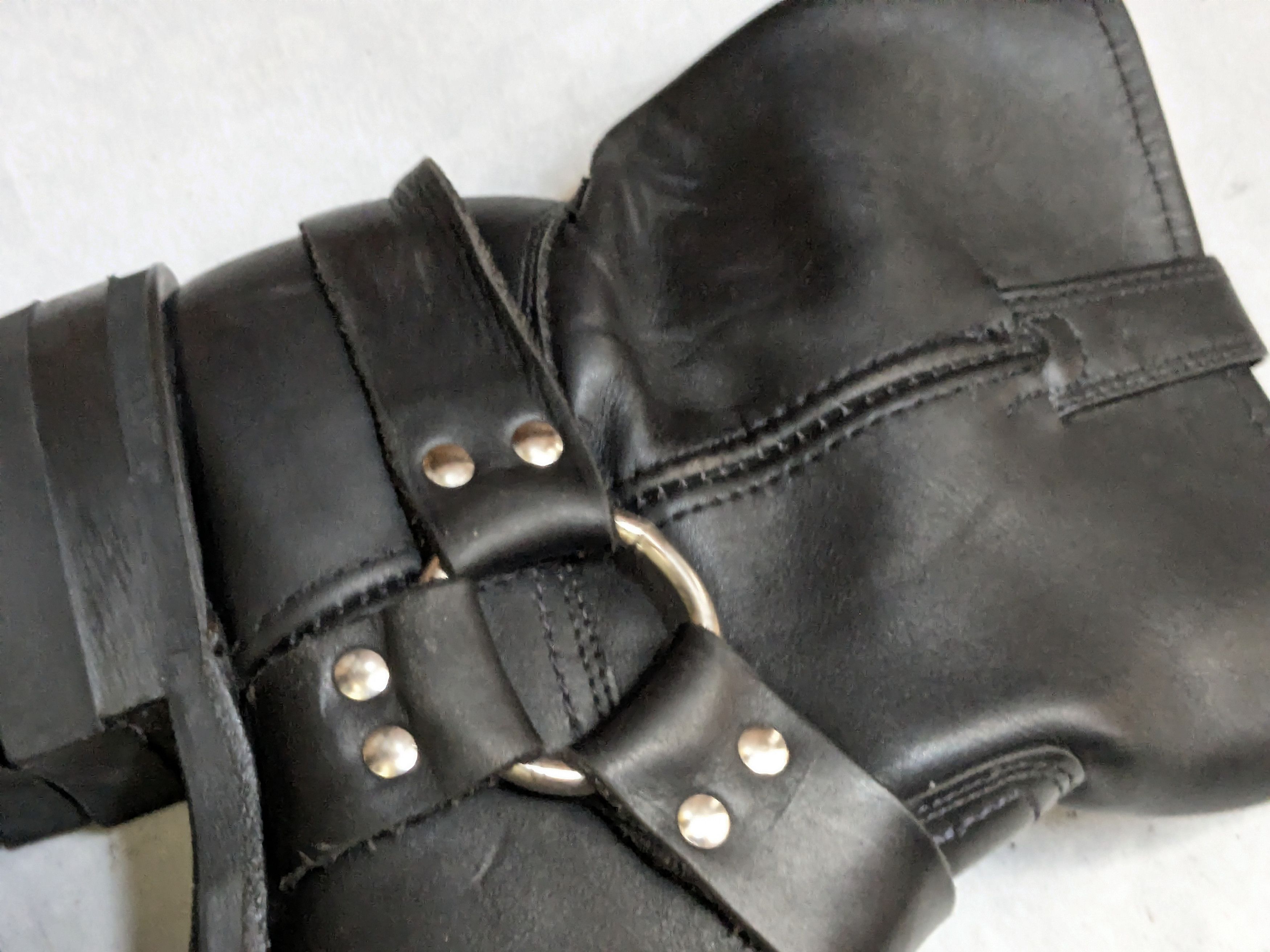 Frye Frye Harness Boots Black 10.5 M Leather USA Size US 10.5 / EU 43-44 - 11 Thumbnail
