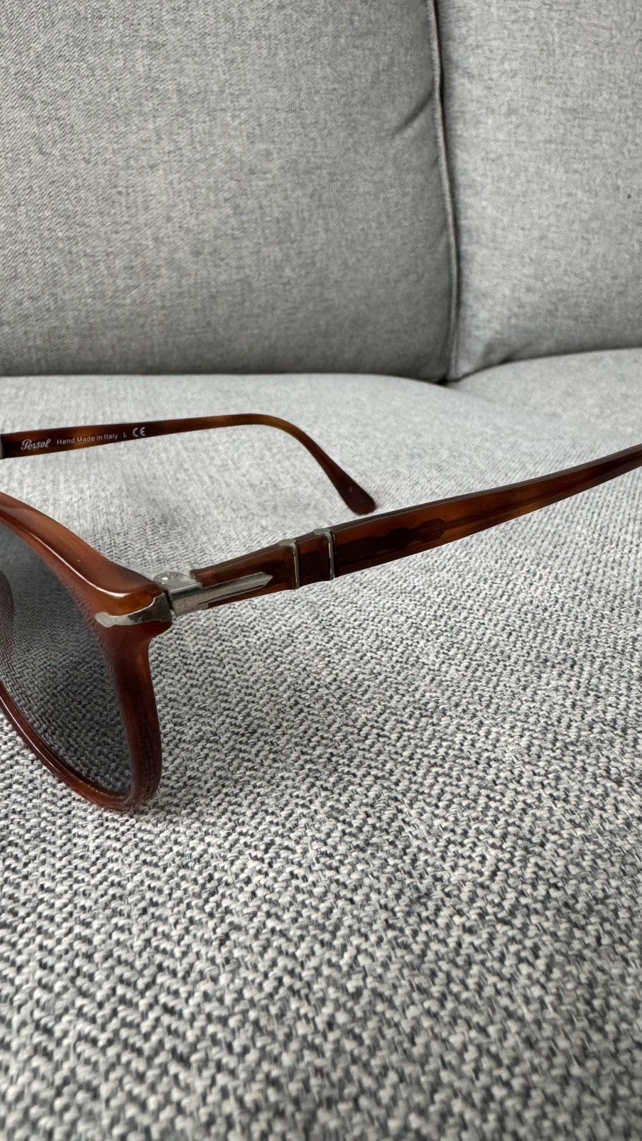 Persol Persol Brown Havana Sunglasses Classic Round Frame Size ONE SIZE - 13 Thumbnail