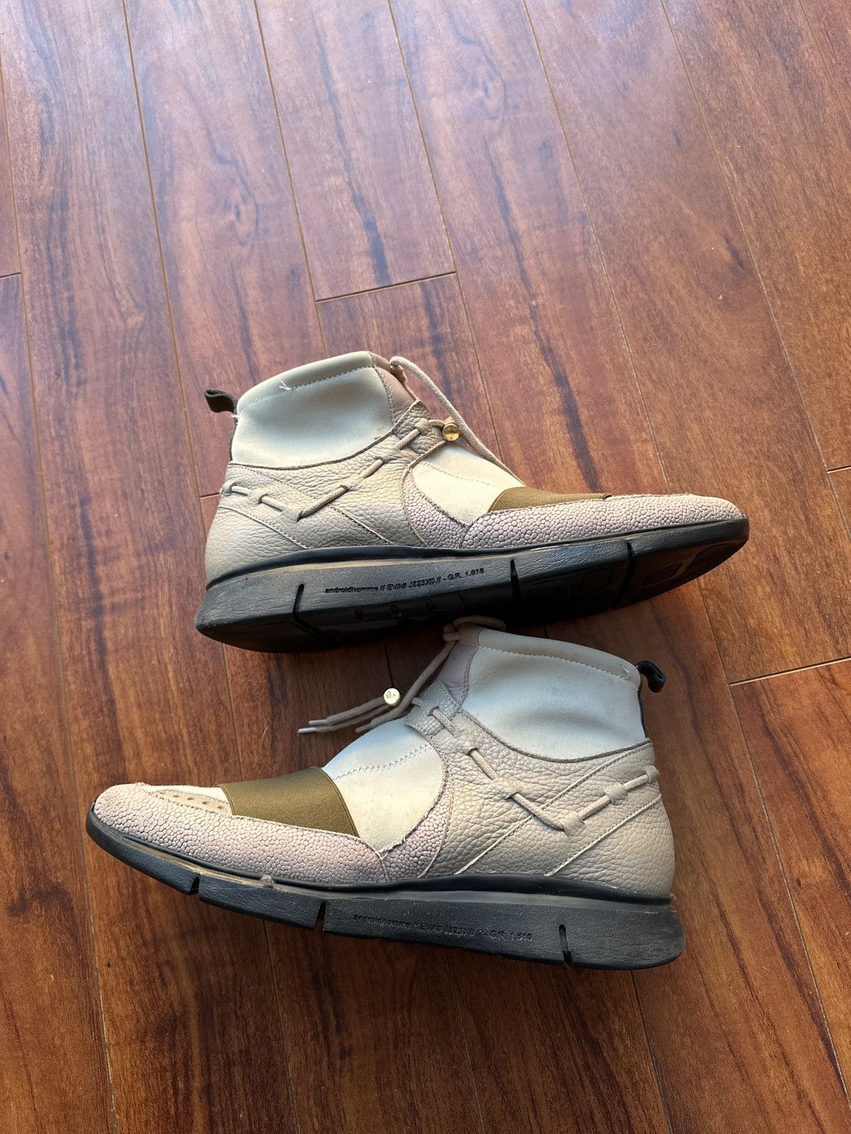 Android Homme Android Homme High Top Luxury Sneakers Size US 11 / EU 44 - 12 Thumbnail