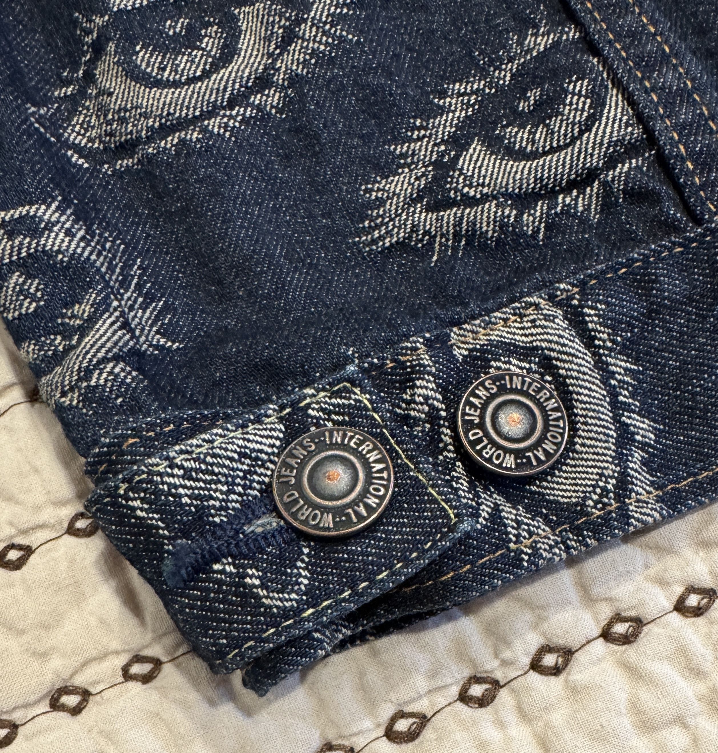 Kapital KAPITAL 12 OZ SPEAKEASY DENIM 3RD JKT (L's) INDIGO SZ 1 Size S / US 4 / IT 40 - 8 Thumbnail