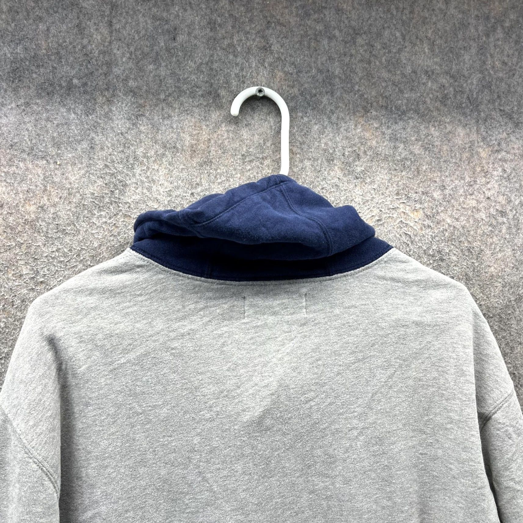 Polo Ralph Lauren VINTAGE Polo Ralph Lauren Sweatshirt Mens XL Gray Shawl Collar Button Pullover Size US XL / EU 56 / 4 - 3 Thumbnail