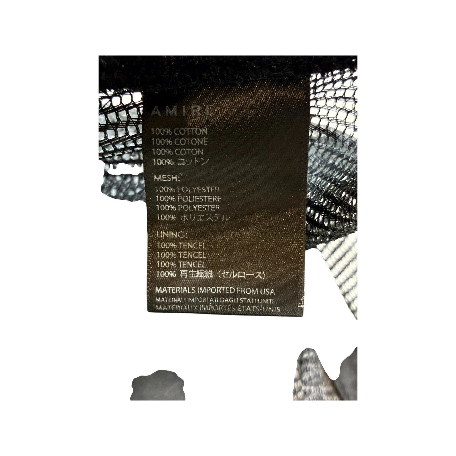 Amiri Amiri MA Black & Blue Hat Size ONE SIZE - 4 Thumbnail