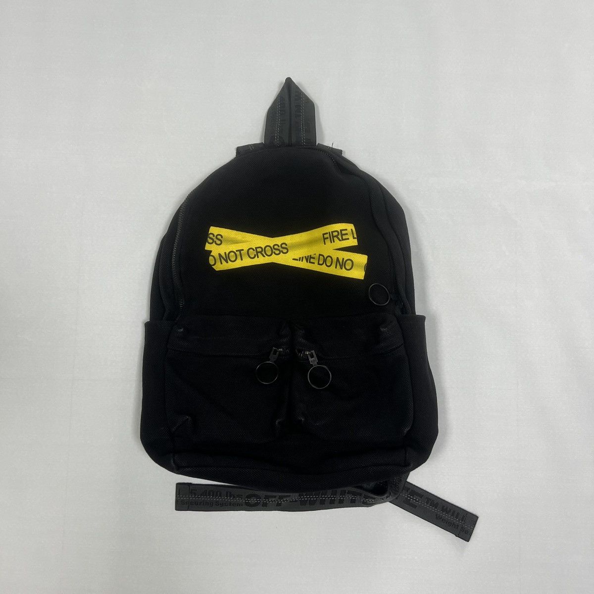 Off White Off White Cautious Tape Backpack Grailed