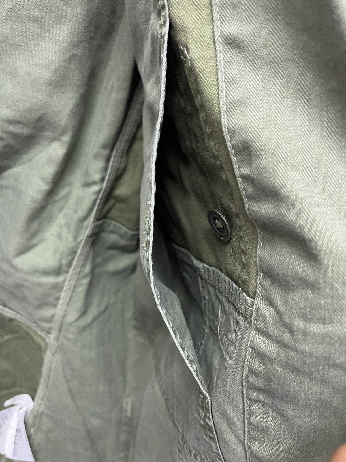 Polo Ralph Lauren Patchwork Green Herringbone Twill Sport Coat Size US M / EU 48-50 / 2 - 16 Thumbnail