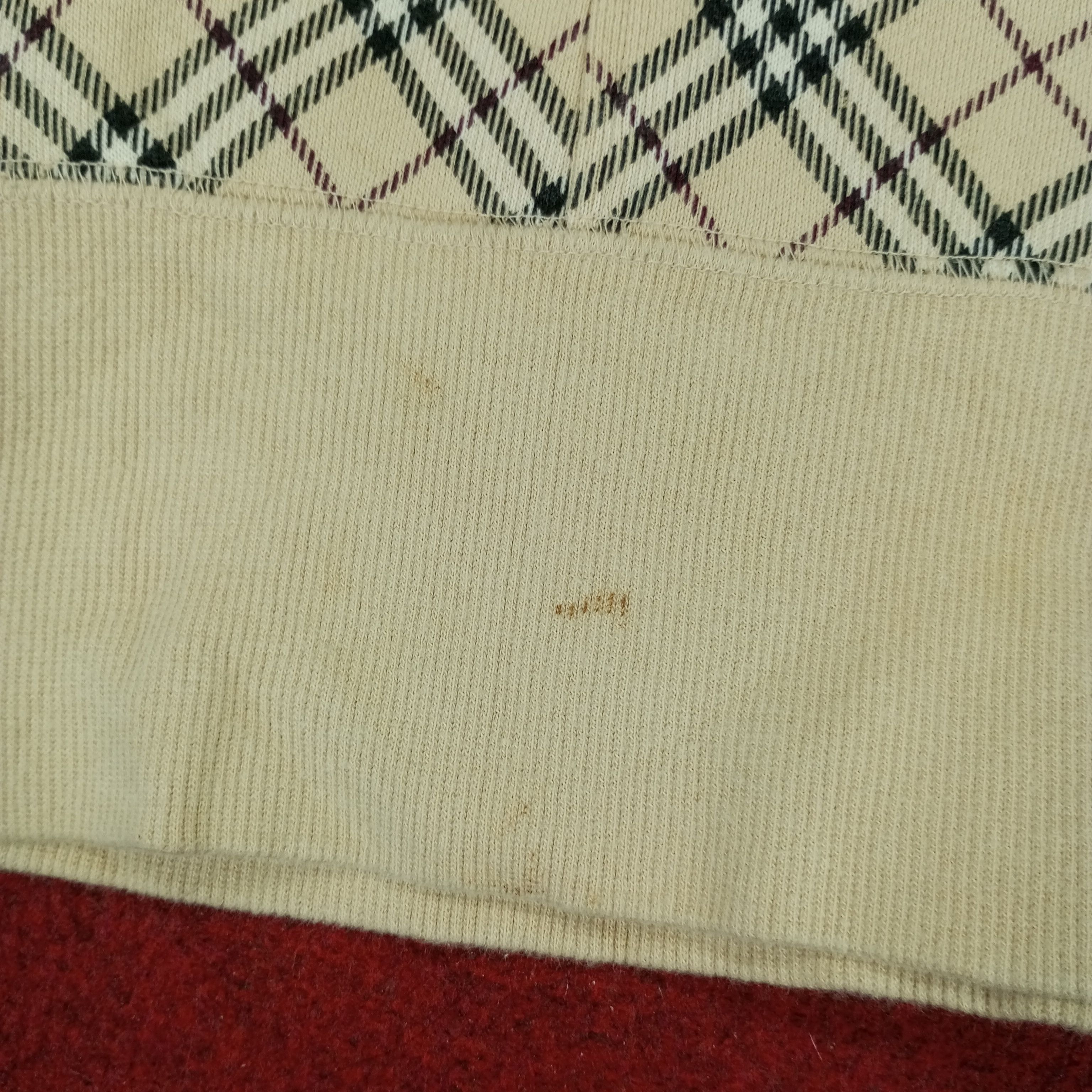 Burberry × Vintage Burberry London Blue Label Fashion Style Sweater Nova Check Size XS / US 0-2 / IT 36-38 - 4 Thumbnail